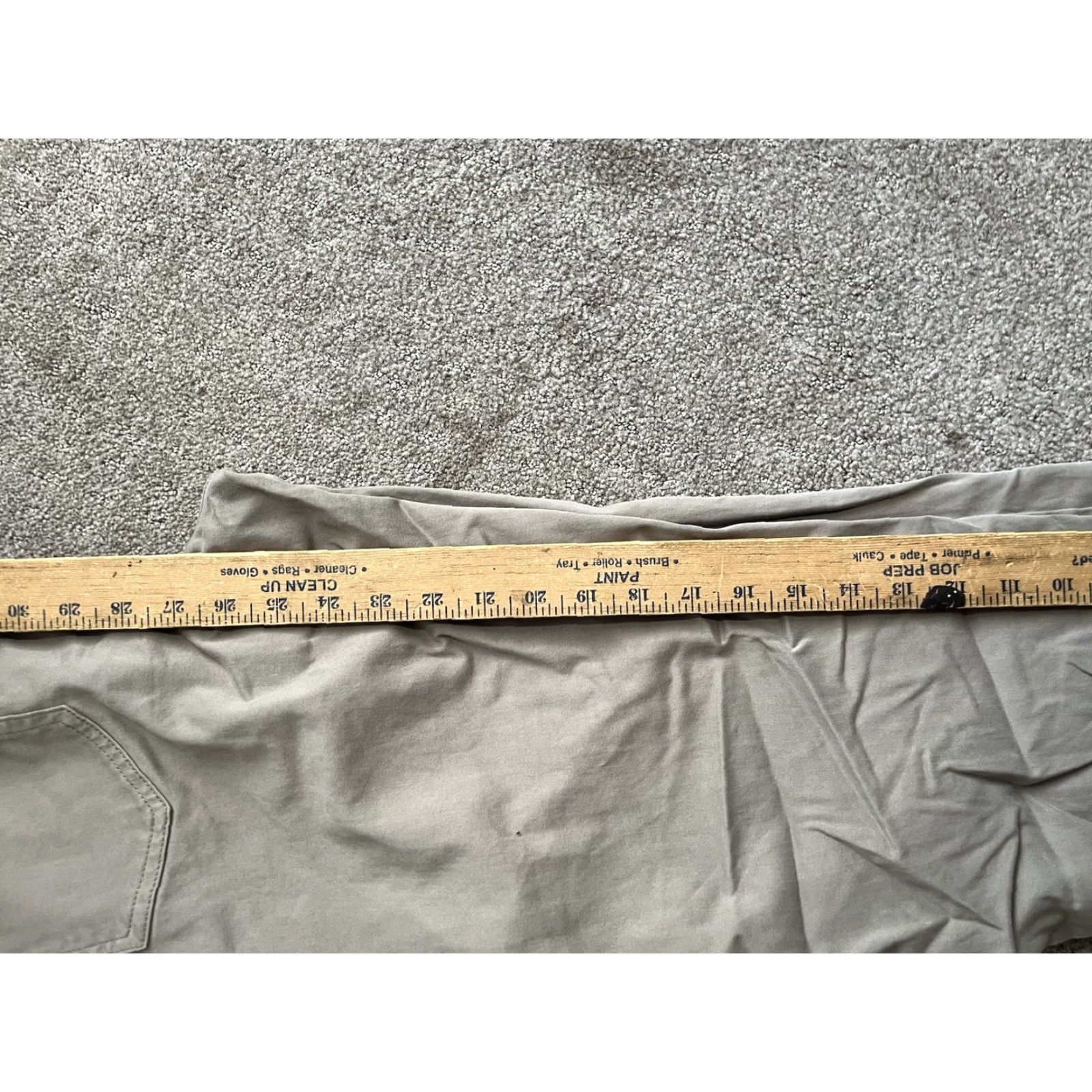 Peter Millar Peter Millar Jeans Mens Size 40x27 Beige Flat Front Straight 5 Pocket Cotton Size US 40 / EU 56 - 6 Thumbnail