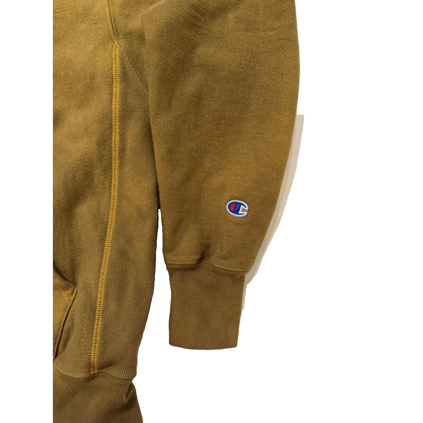 Champion Vintage Champion Reverse Weave Hoodie Mens Med Brown Yellow Size US M / EU 48-50 / 2 - 3 Thumbnail