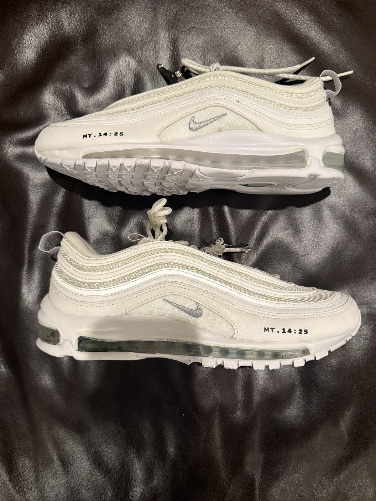 Nike Nike Air Max 97 x MSCHF INRI Jesus Sneakers 10M New Size US 10 / EU 43 - 2 Thumbnail