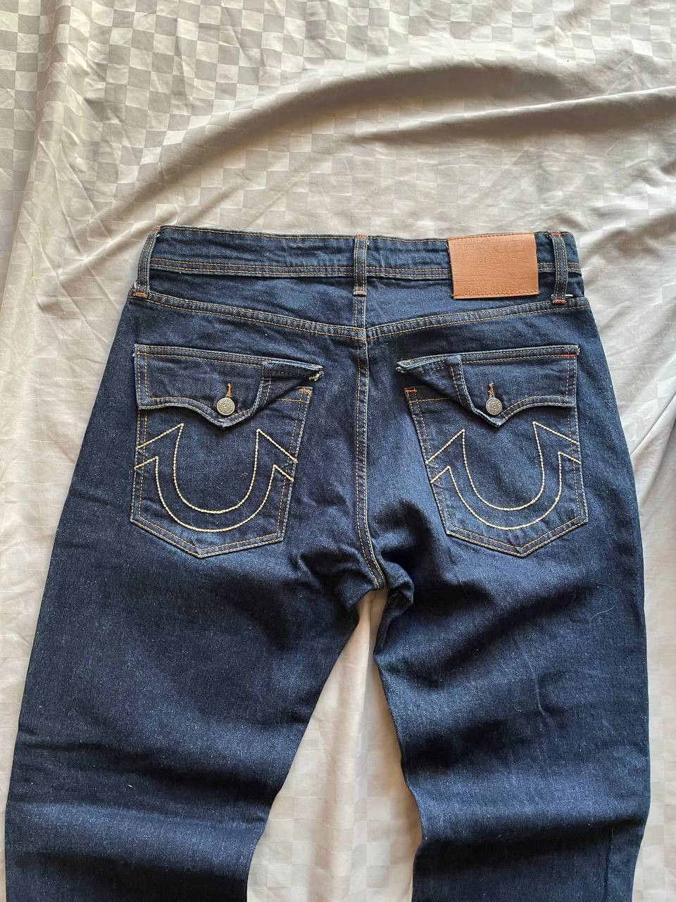 True Religion Vintage True Religion Jeans Slim Baggy Avant Garde Y2K Japan Size US 34 / EU 50 - 3 Thumbnail