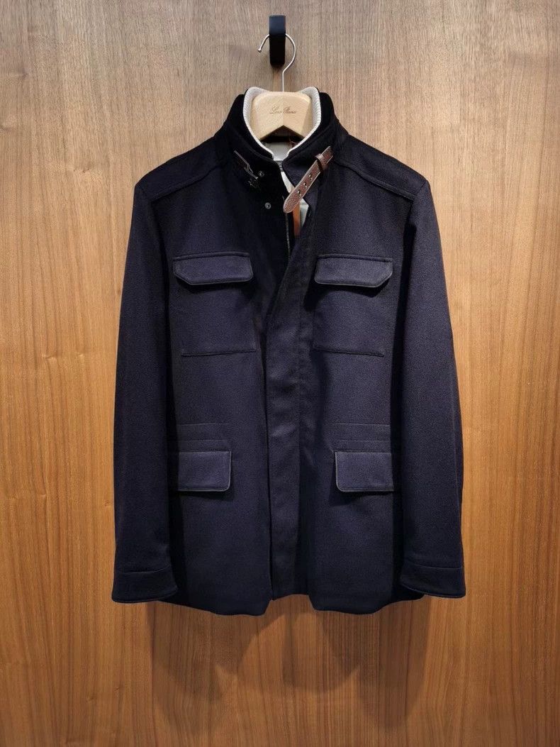 Loro Piana LORO PIANA Traveler's cashmere coat Size US XL / EU 56 / 4 - 1 Thumbnail
