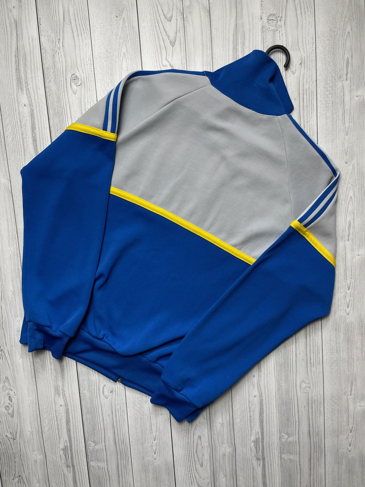 Adidas × Vintage Vintage retro adidas striped jacket Korea very rare size XL Size US XL / EU 56 / 4 - 3 Thumbnail