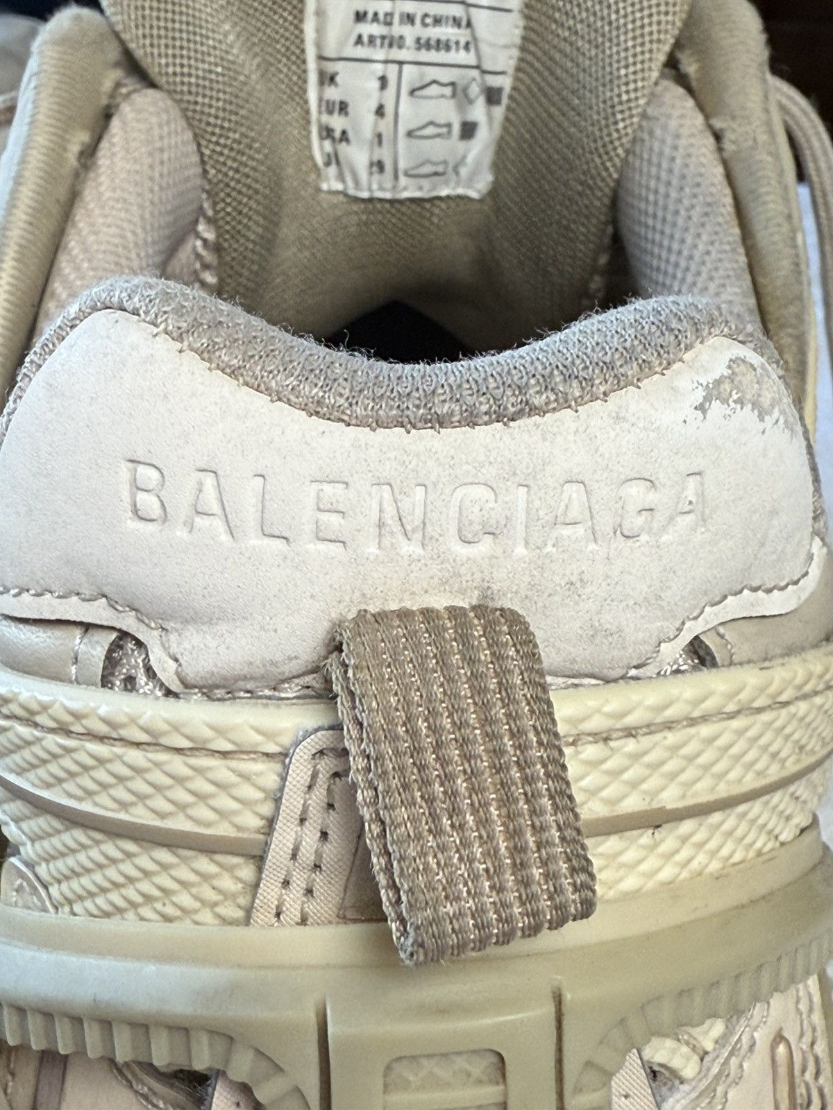 Balenciaga Balenciaga Track 2 in Cream Size US 11 / EU 44 - 7 Thumbnail