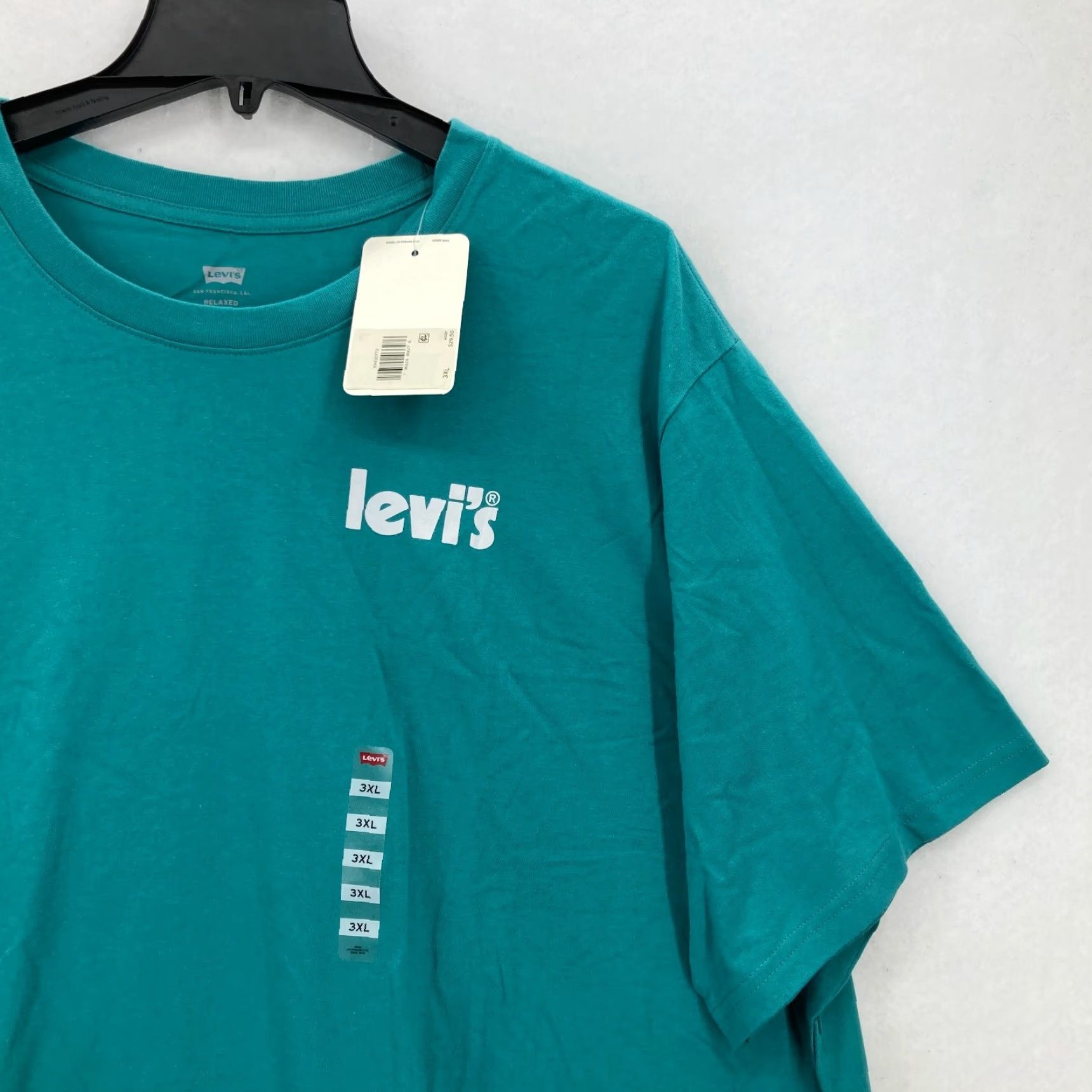 Levi's Levi's Short Sleeve T-Shirt Mens 3XL Blue Casual Preppy Shirt (Big & Tall) Size US XXL / EU 58 / 5 - 2 Thumbnail