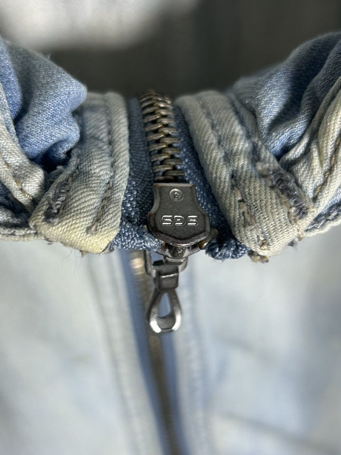 GOA Genuine Vintage Goa Distressed Denim-Style Hoodie Size US S / EU 44-46 / 1 - 8 Thumbnail