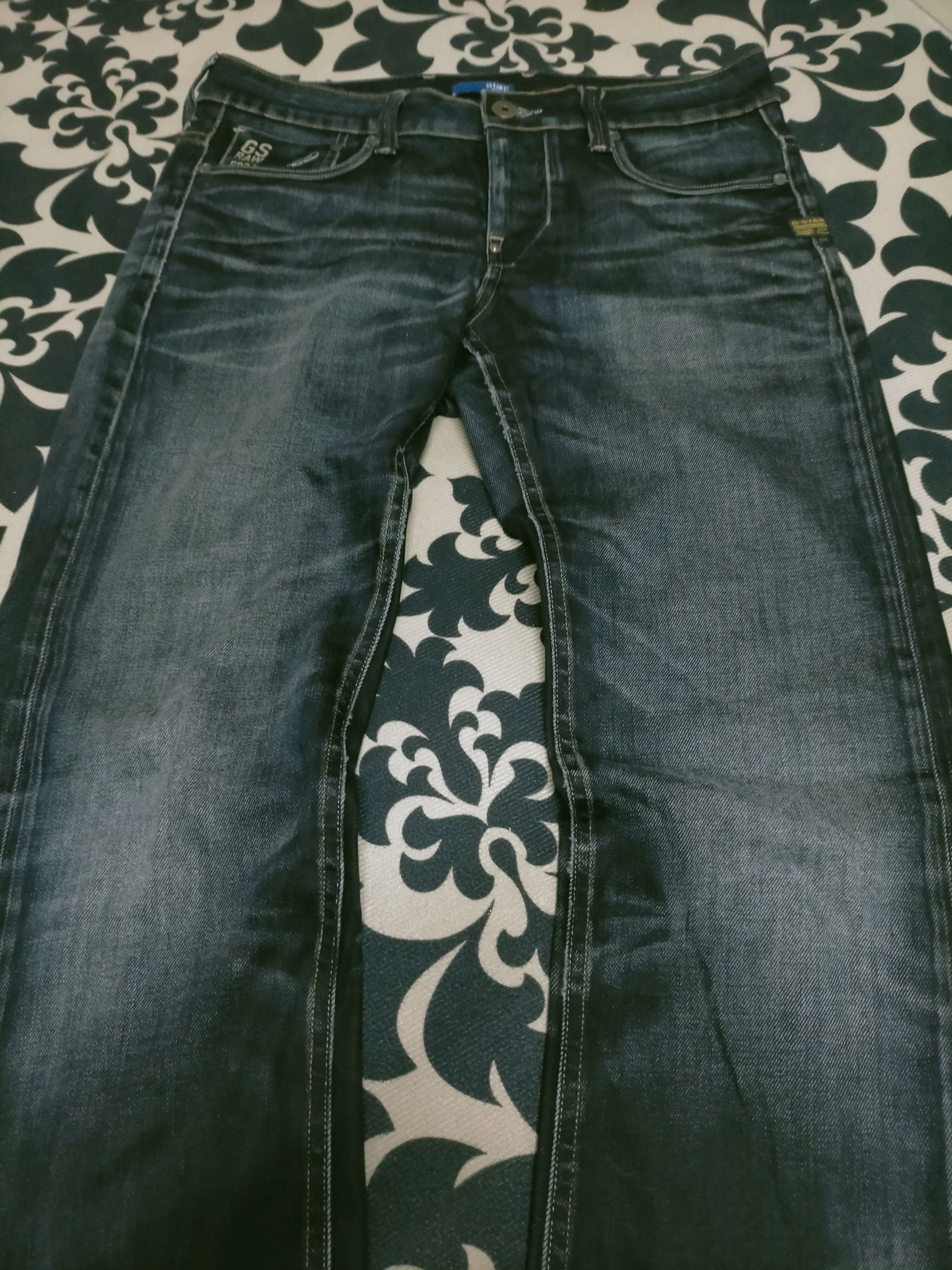 G-Star × Japanese Brand 🔥Gstar Raw Denim Mudwash Distressed Jeans Size US 31 - 3 Thumbnail