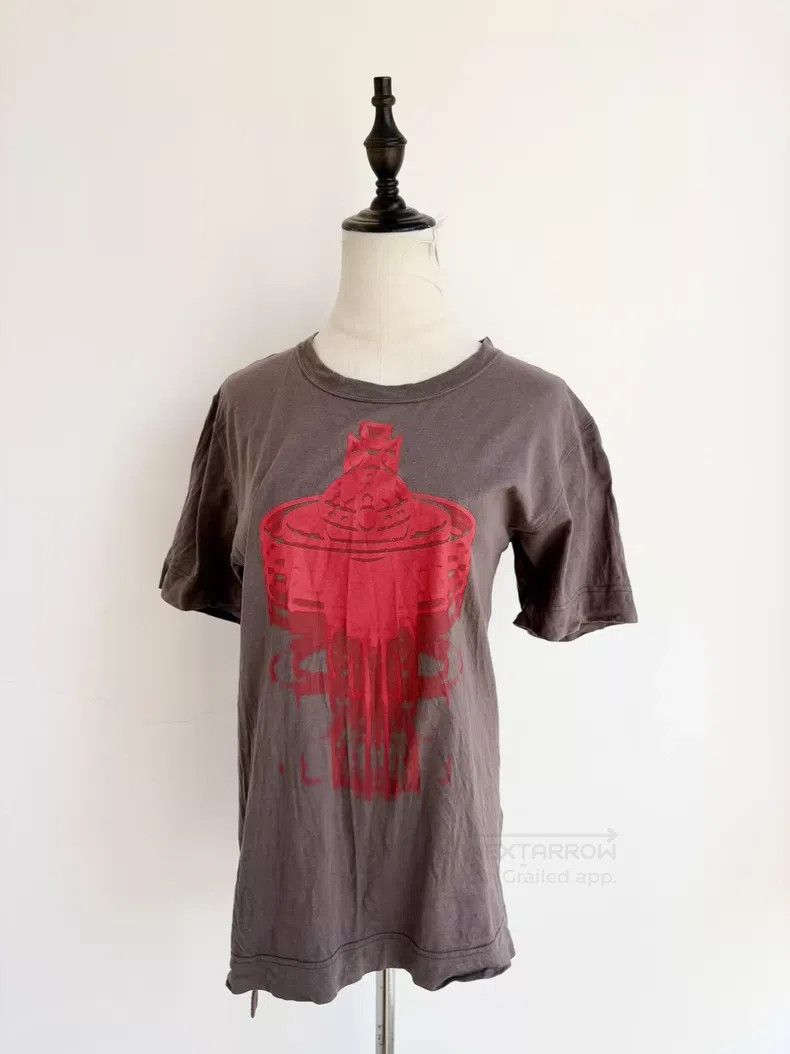 Vivienne Westwood Vivienne Westwood Vintage Grey Brown Shadow Saturn Short S Size S / US 4 / IT 40 - 3 Thumbnail