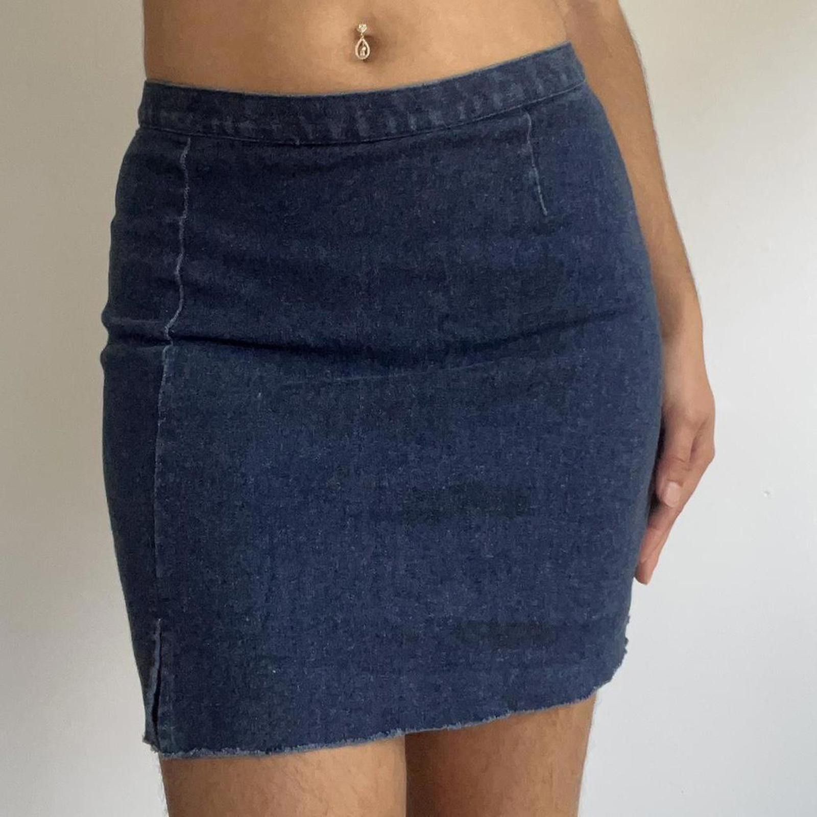 Other Dark denim mini skirt fits like a glove Size 28" / US 6 / IT 42 - 5 Thumbnail
