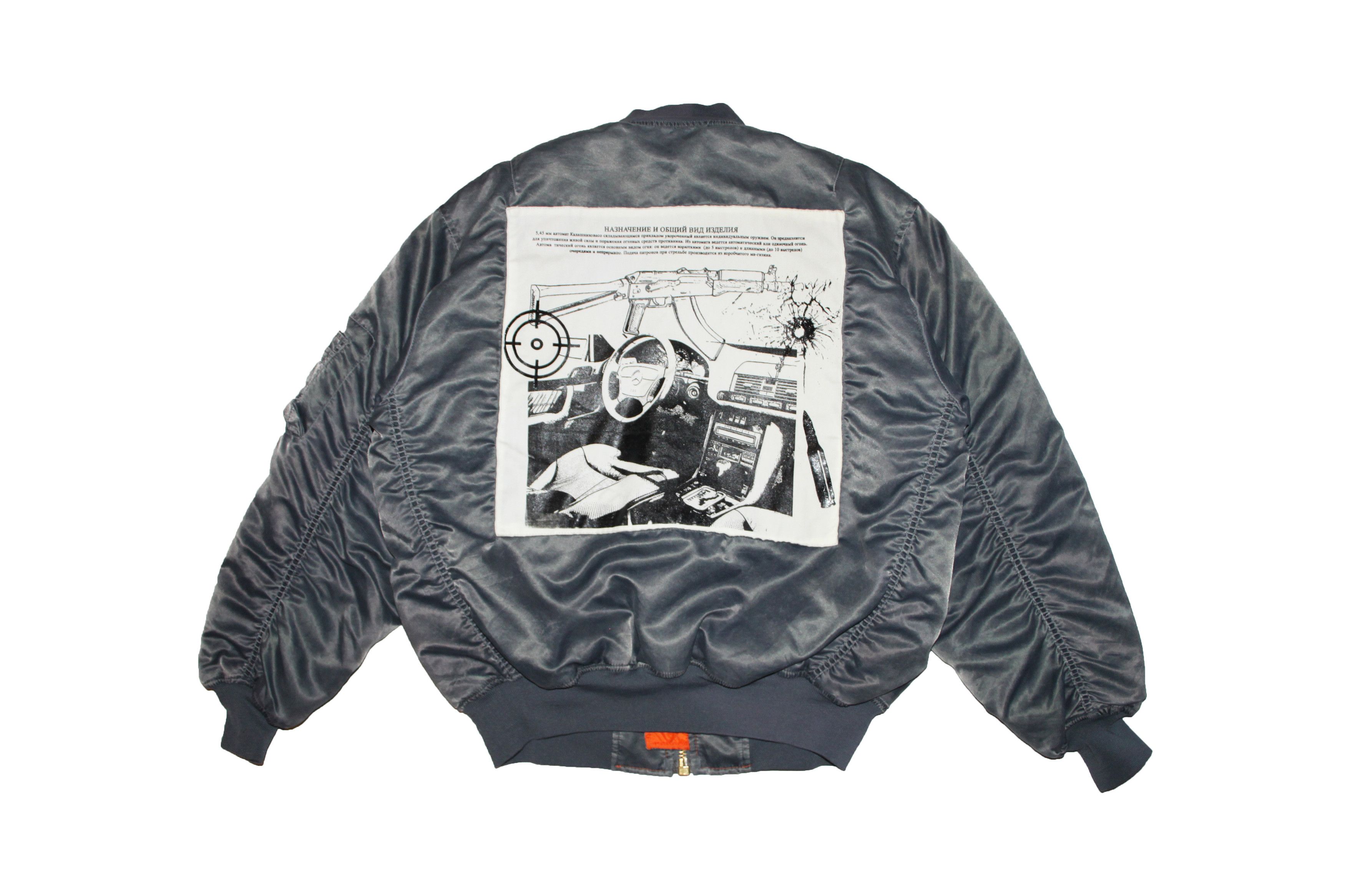 Other 1of1 Vintage Custom Bomber MA-1 Jacket flyers man Size US M / EU 48-50 / 2 - 3 Thumbnail