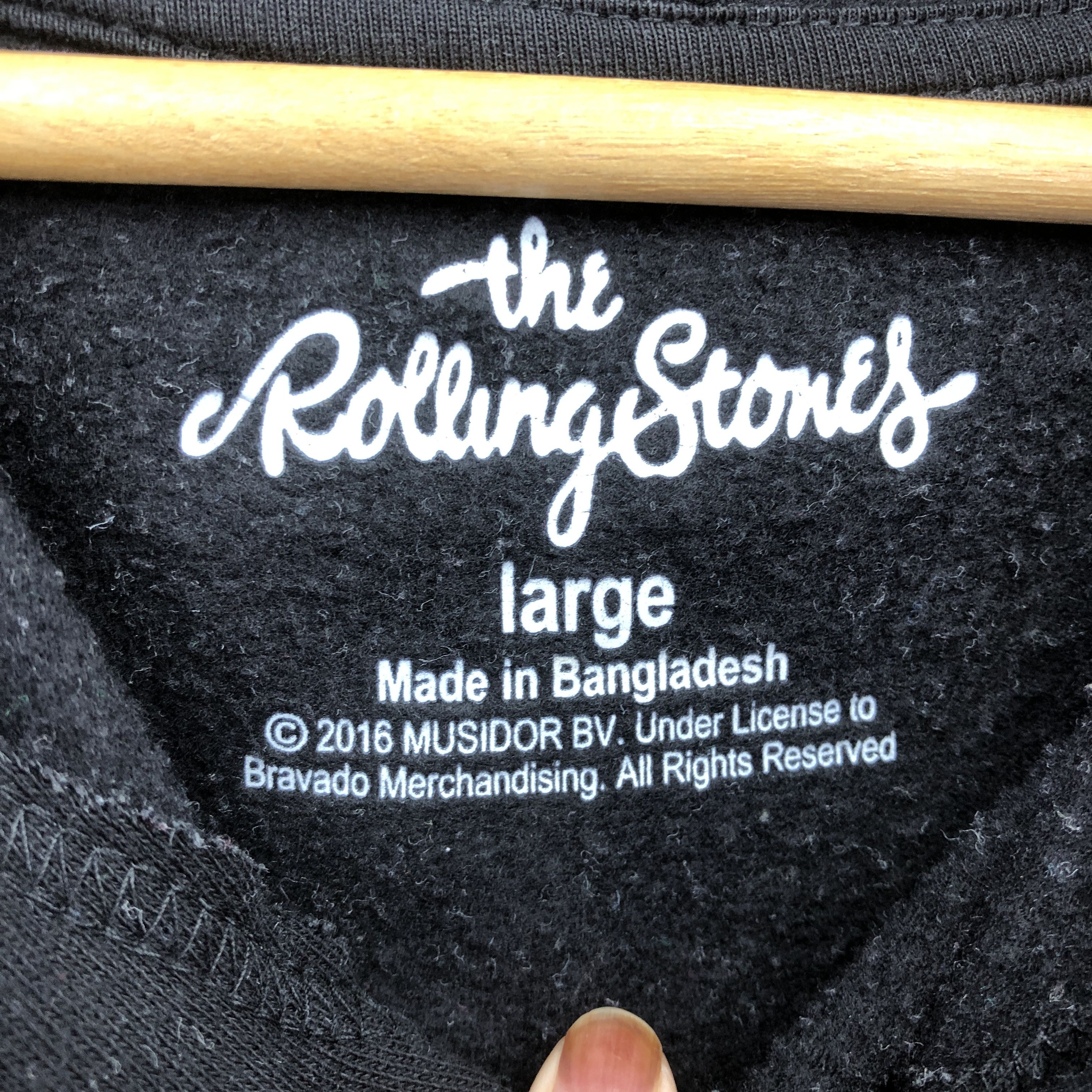 Band Tees Vintage The Rolling Stone Hoodie Sweater Band Sweatshirt Size US L / EU 52-54 / 3 - 6 Thumbnail