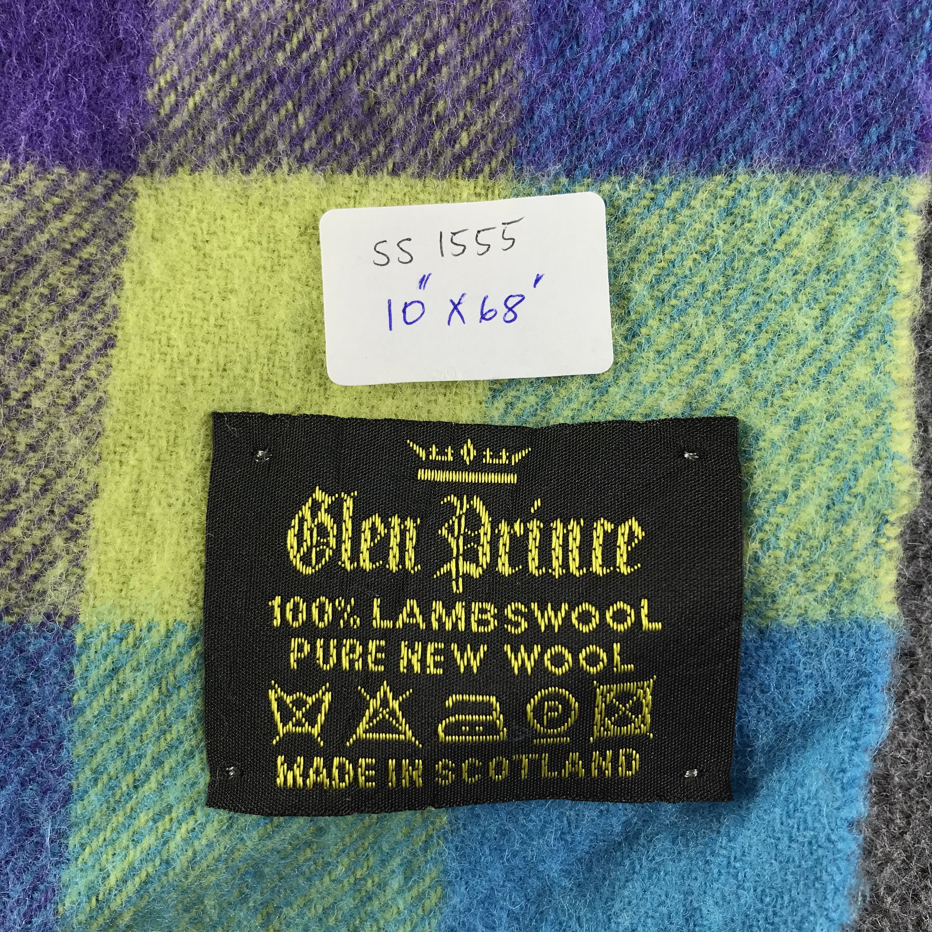 Vintage Glen Prince Scarf / Muffler / Neckwear SS1555 Size ONE SIZE - 6 Thumbnail