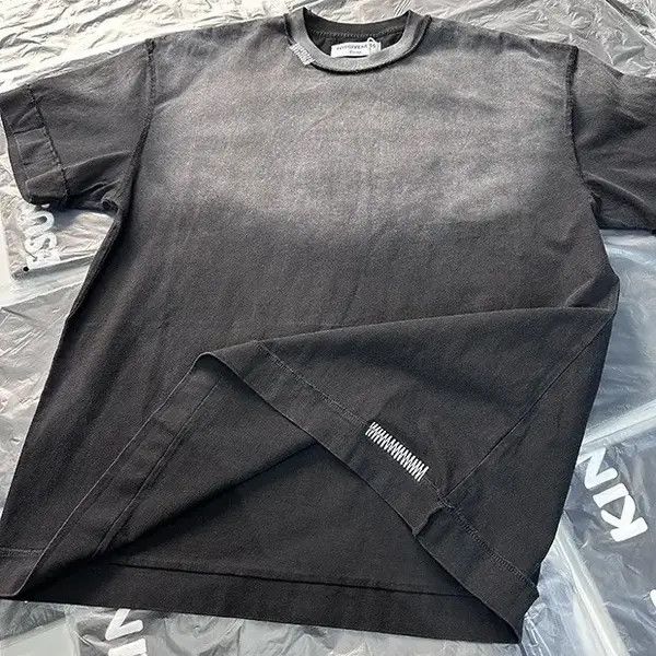 Japanese Brand Vintage Gradient Street Hip Hop Short Sleeve T-Shirt Size US M / EU 48-50 / 2 - 4 Thumbnail