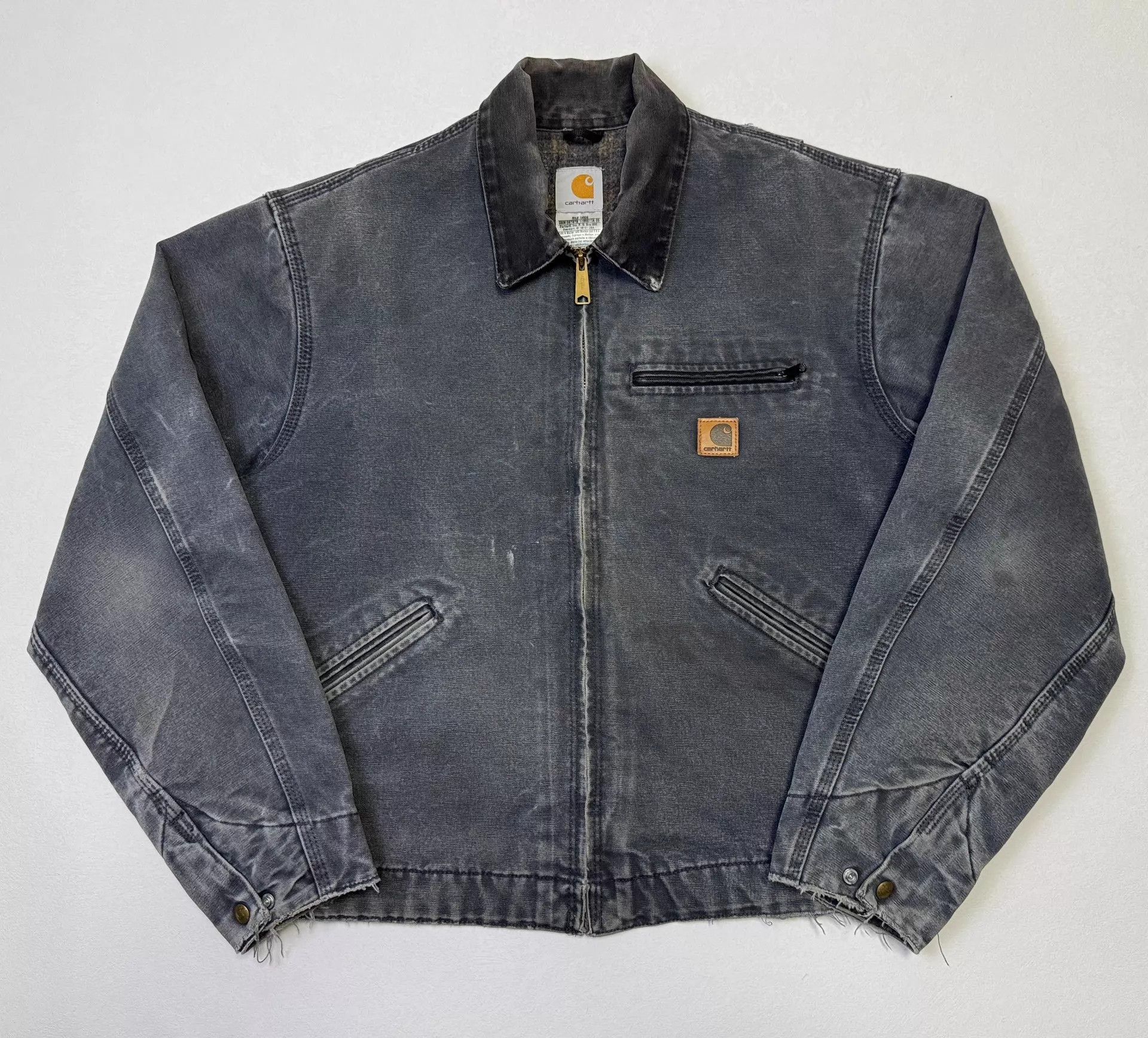 Carhartt Vintage Carhartt J97 Detroit Jacket Gasoline Blue L Size US L / EU 52-54 / 3 - 2 Thumbnail