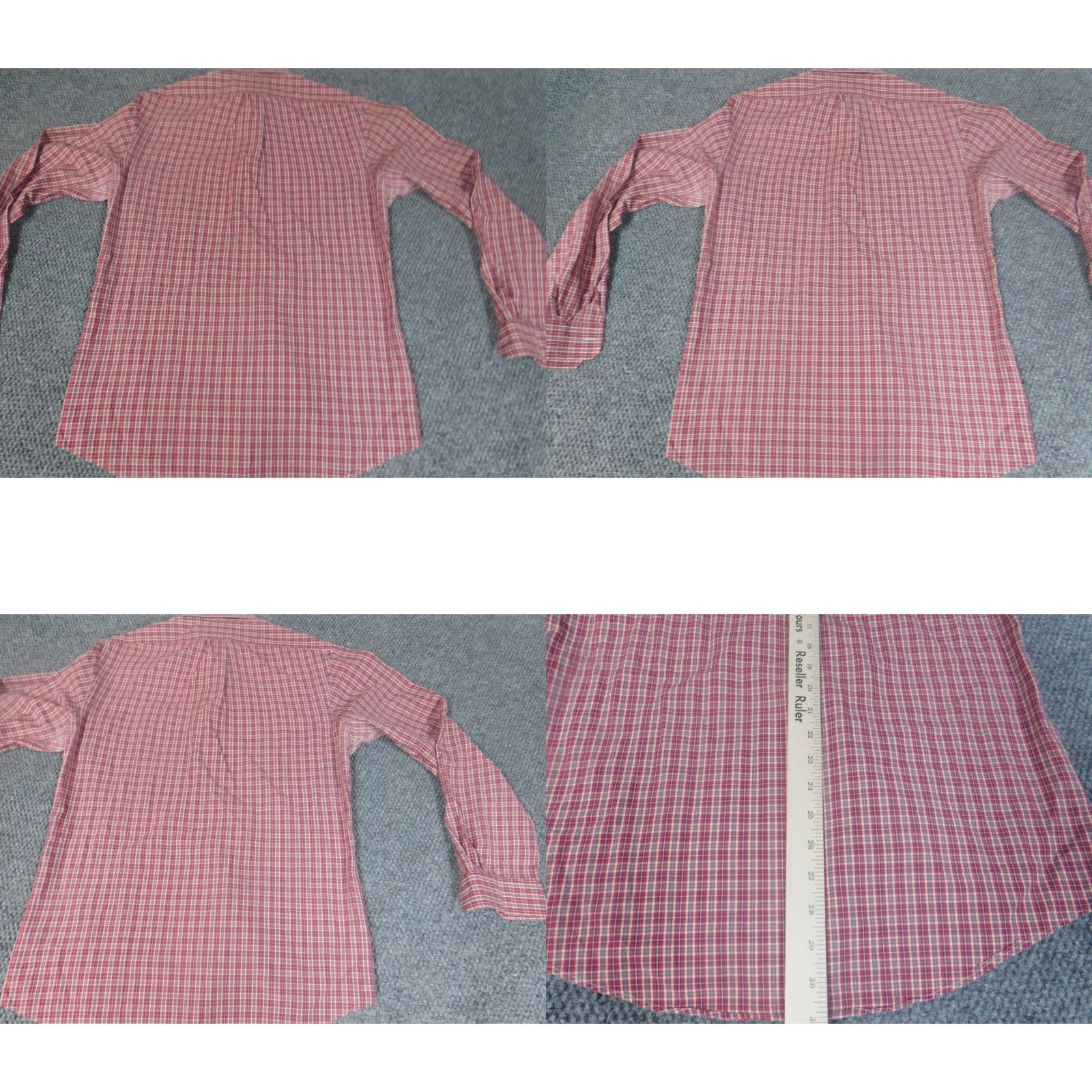 Ralph Lauren Ralph Lauren Shirt Mens Small Red Plaid Custom Fit Button Up Pony Logo Size US S / EU 44-46 / 1 - 8 Thumbnail