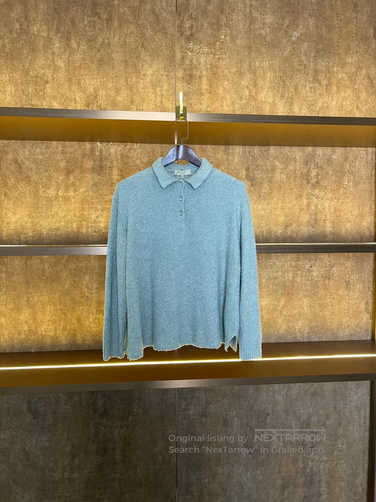 Loro Piana LORO PIANA Knit Polo| Size US M / EU 48-50 / 2 - 1 Thumbnail