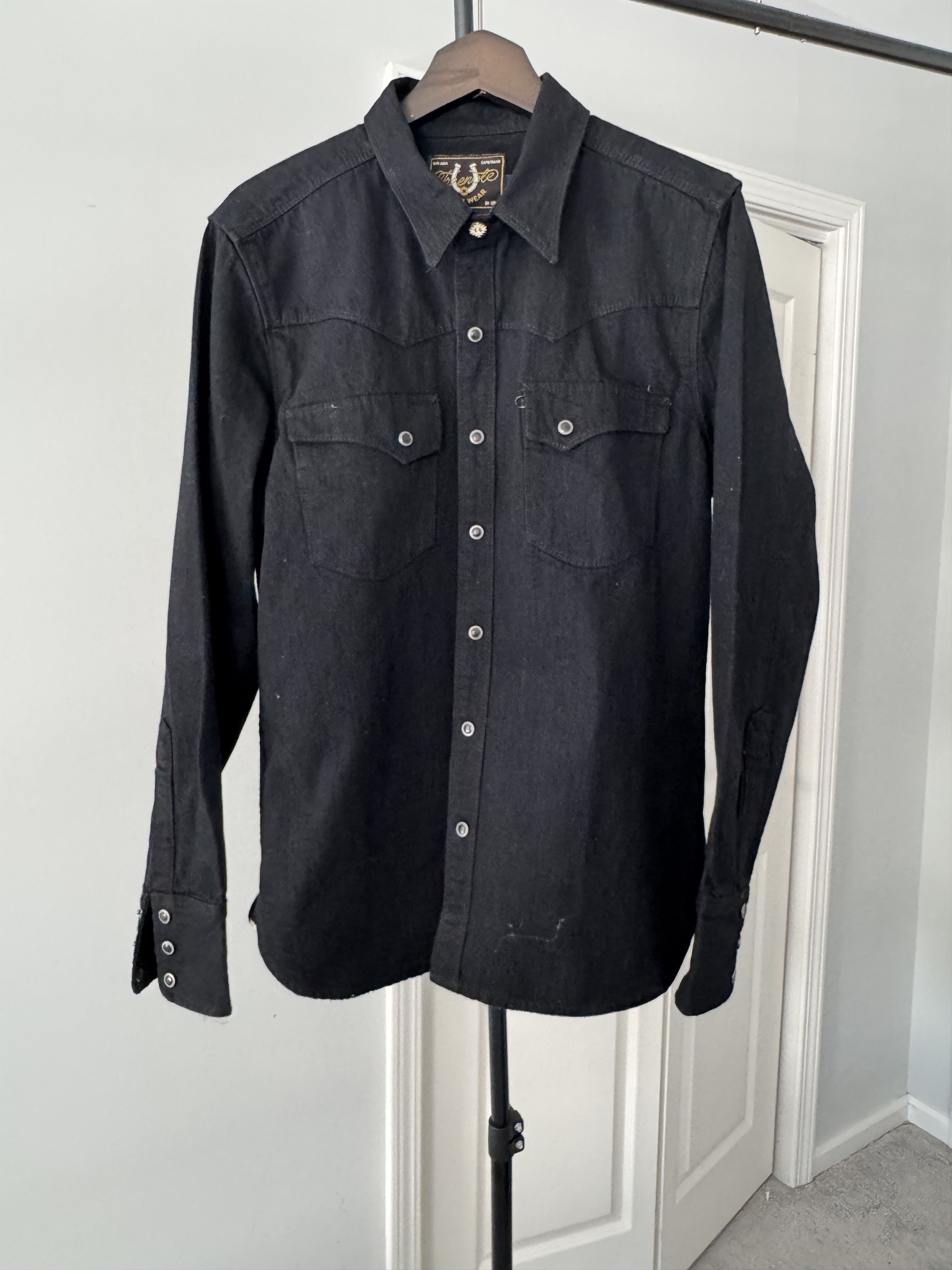 Freenote Cloth Modern Western - Black Denim Size US S / EU 44-46 / 1 - 1 Thumbnail