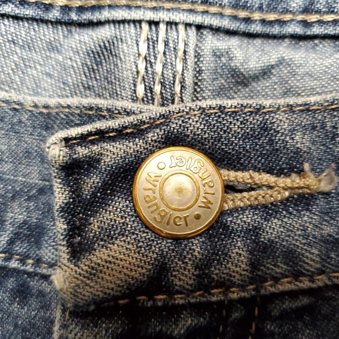 Wrangler VINTAGE Wrangler Jeans Mens 36x30 Blue Denim Carpenter Cargo Relaxed Baggy Retro Pants Size US 36 / EU 52 - 5 Thumbnail