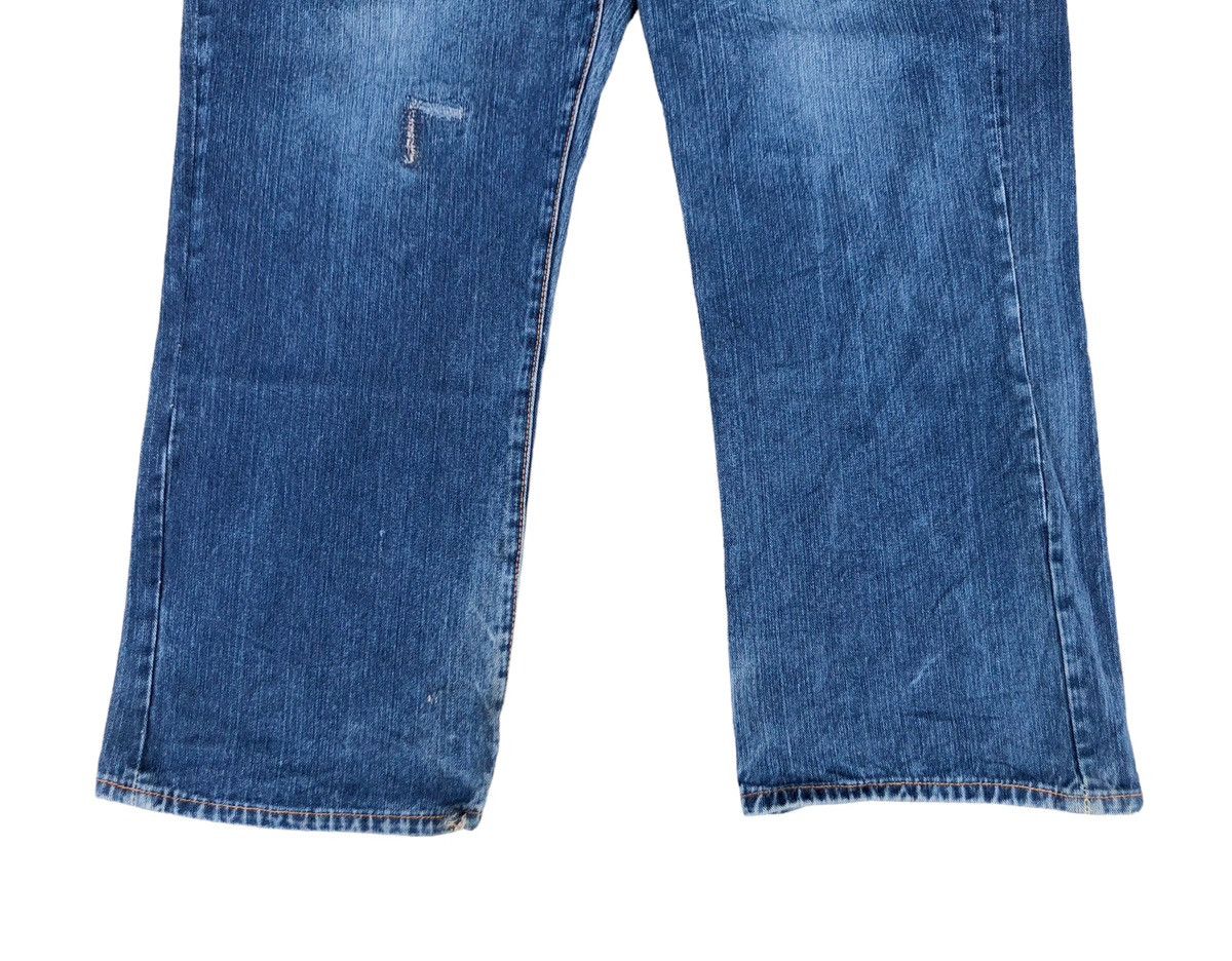 Red Monkey 🔥Mega Rare🔥Vintage RMC “Evil Logo” Jeans🔥 Size US 38 / EU 54 - 4 Thumbnail