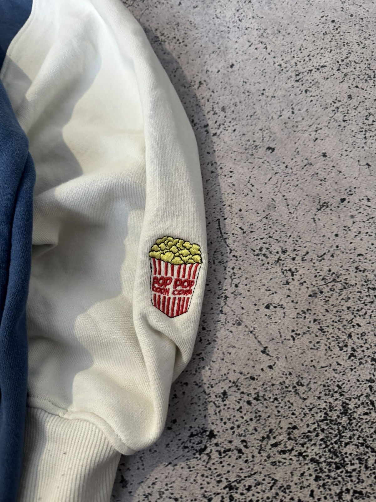 Japanese Brand Vintage childish hoodie TGF blue white skate Size US S / EU 44-46 / 1 - 6 Thumbnail