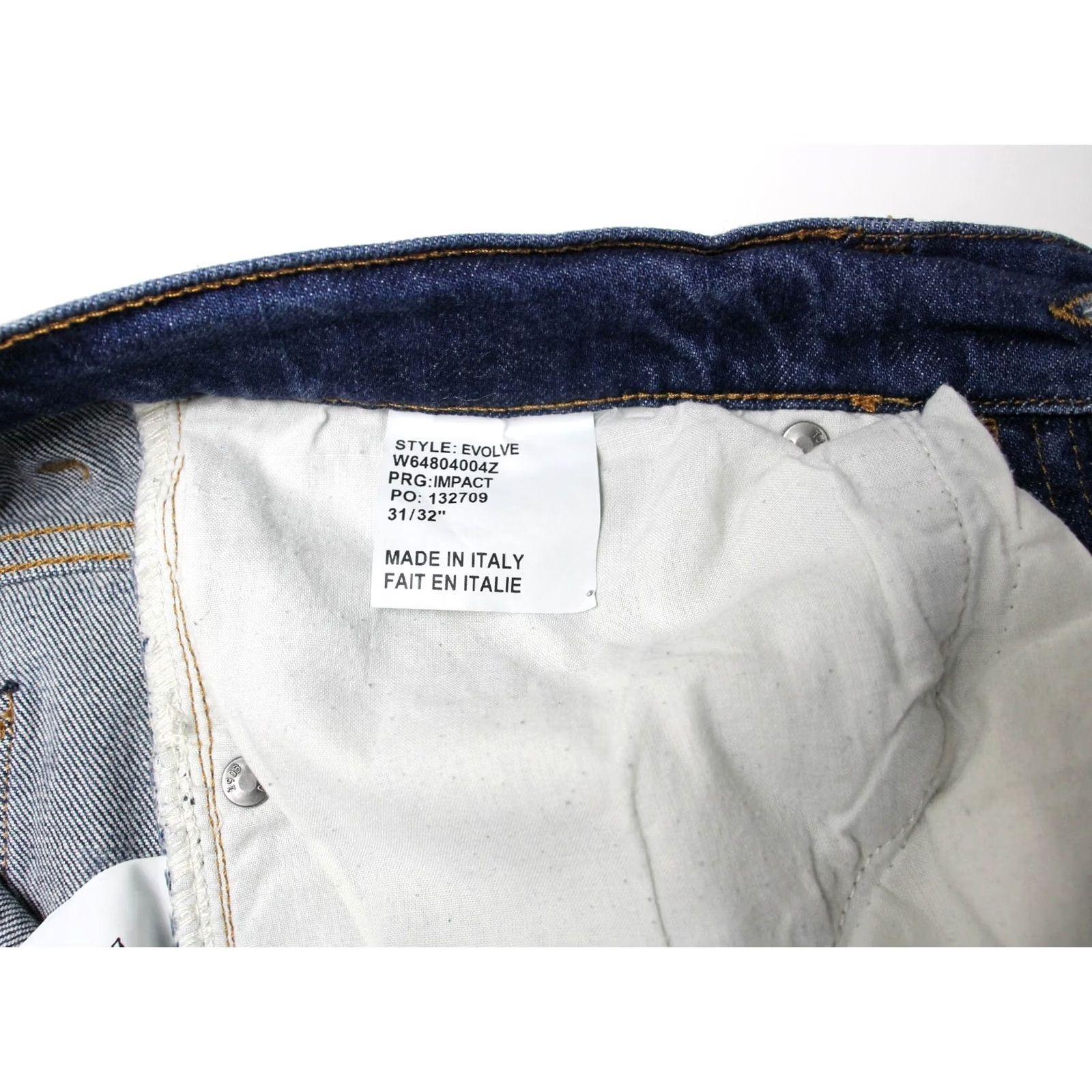 Tiger of Sweden TIGER OF SWEDEN Evolve Impact Jeans W31/L32 Stretch Zip Fly Faded Whiskers Men's Size US 31 - 6 Thumbnail