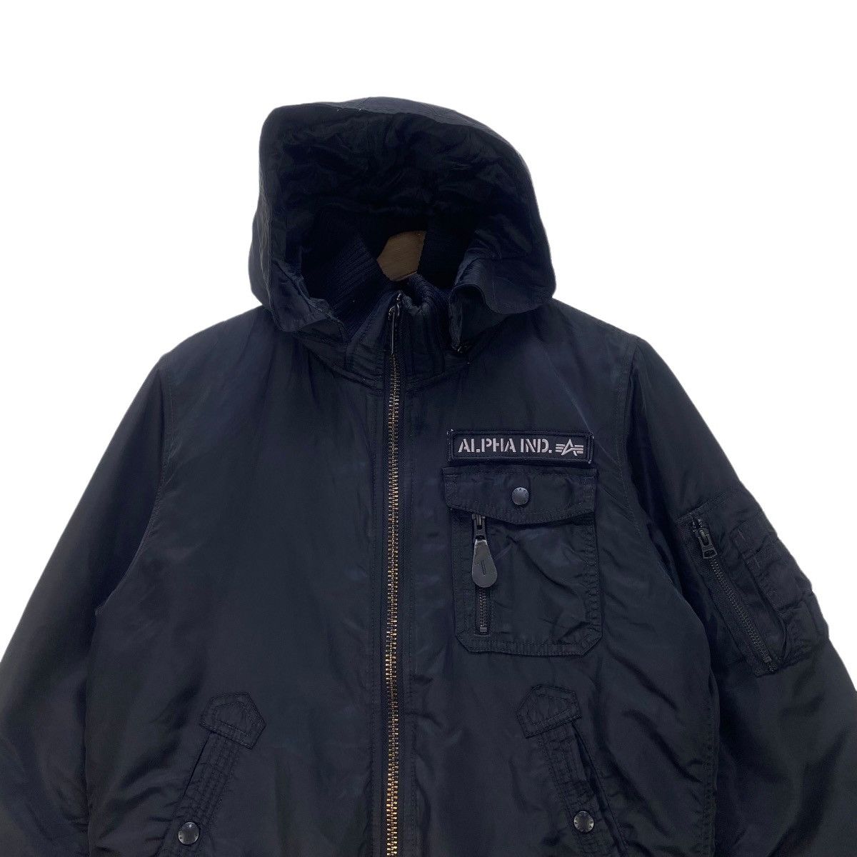 Alpha Industries Alpha Industries Hoodie Bomber Jacket Size US S / EU 44-46 / 1 - 3 Thumbnail