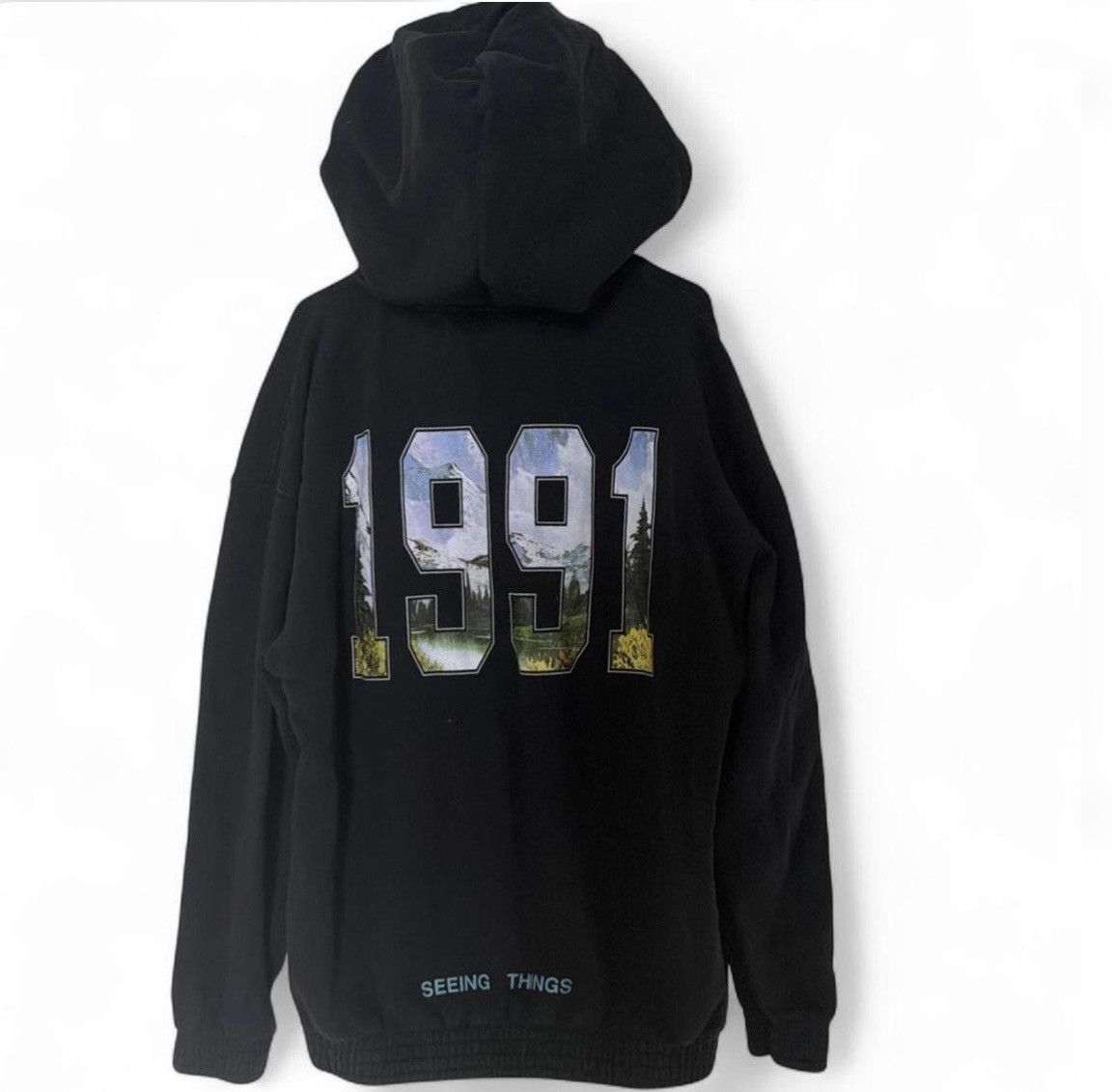 Off-White Off-White ‘1991’ Hoodie Size US M / EU 48-50 / 2 - 1 Thumbnail
