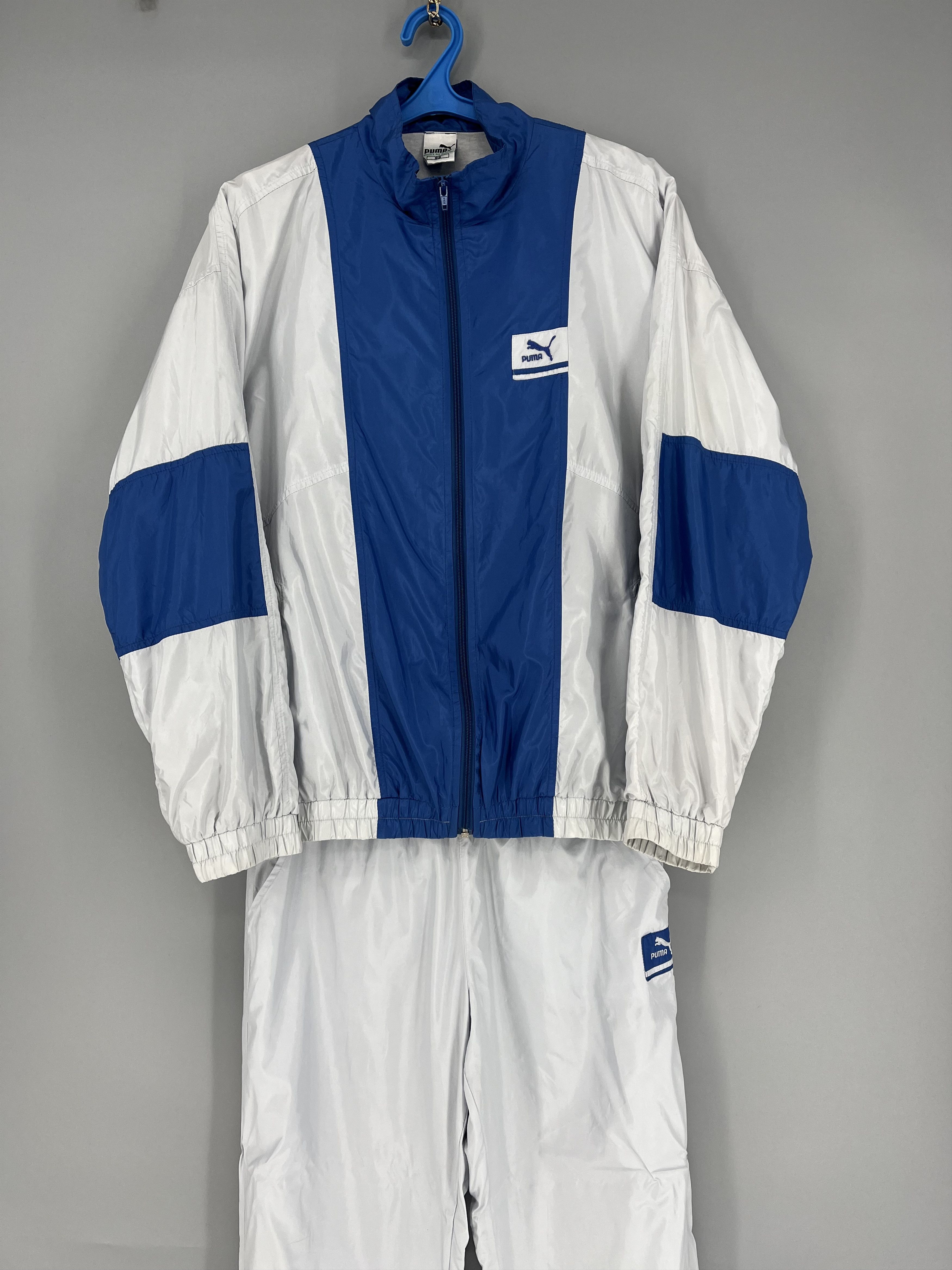 Puma 90s Vintage Puma Sport Track Suit Sweatshirt + Pants Size US M / EU 48-50 / 2 - 3 Thumbnail