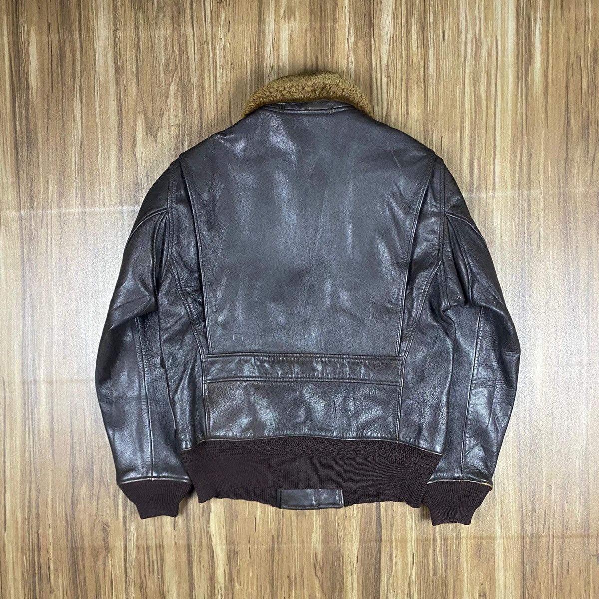 Genuine Leather Buzzrickson leather jacket Size US XXS / EU 40 - 2 Thumbnail