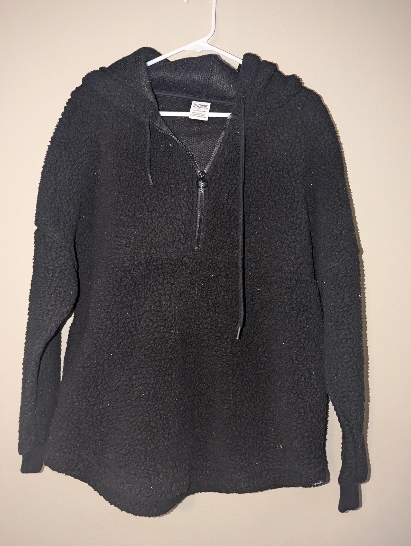 Pink Vintage PINK Black Crop Hoodie F.R.I.E.N.D.S Edition Size XS Size XS / US 0-2 / IT 36-38 - 7 Thumbnail