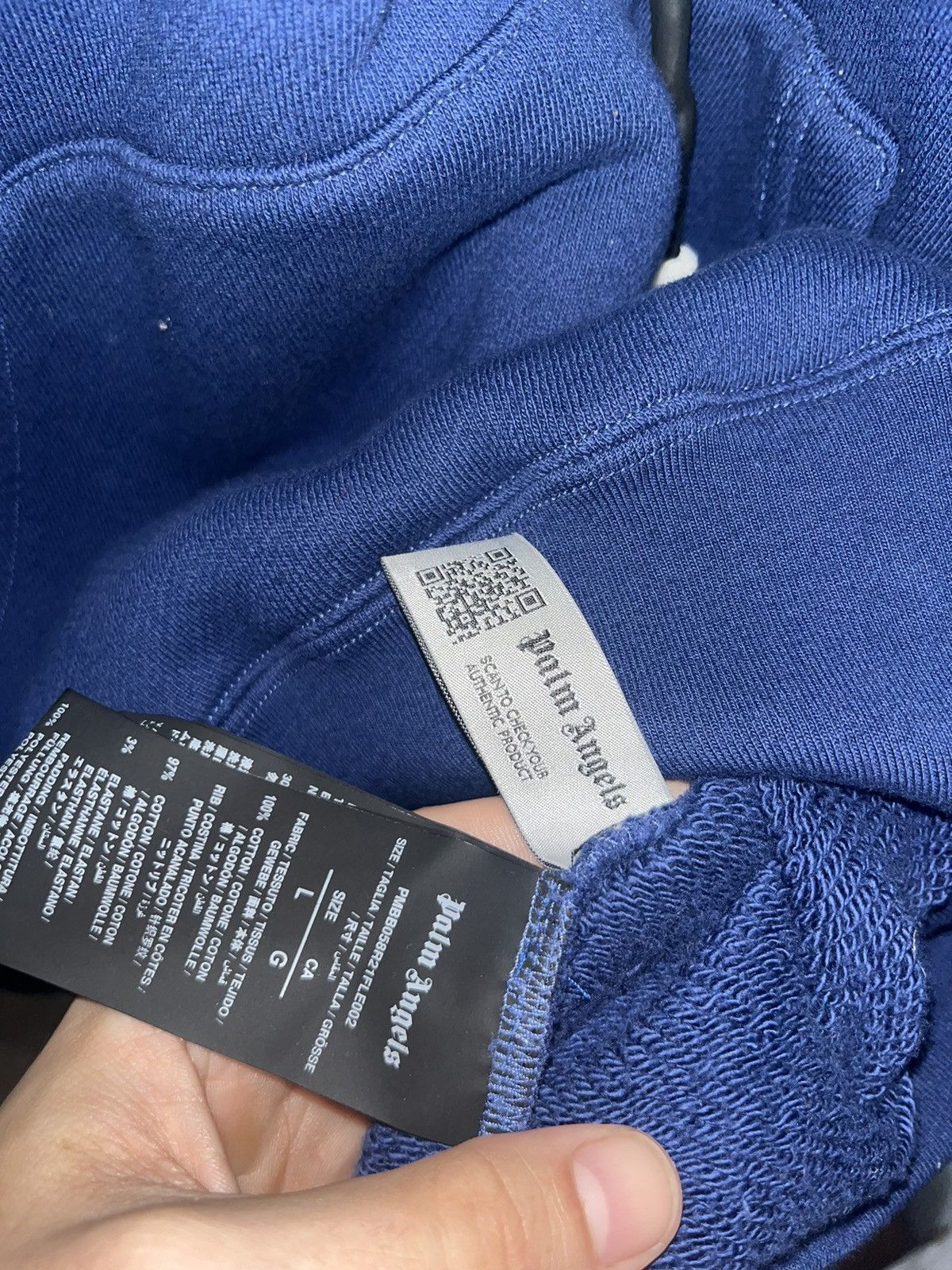 Palm Angels Palm Angels Crocodile Hoodie Size US L / EU 52-54 / 3 - 5 Thumbnail