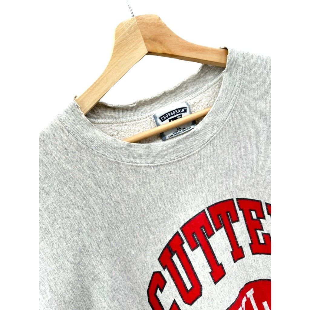 Lee × Vintage 1990's Lee Cutter XXL Soccer Reverse Weave Crewneck Size US XL / EU 56 / 4 - 5 Thumbnail