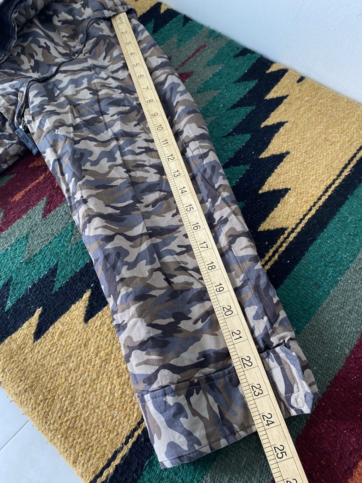 Japanese Brand Hiromichi Nakano Camo Detachable Sleeve Jacket Japan Size US L / EU 52-54 / 3 - 9 Thumbnail