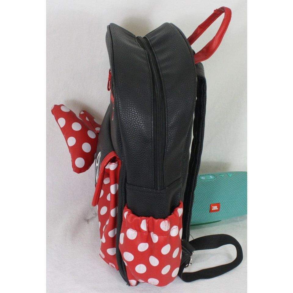 Disney Disney Minnie Mouse Diaper Bag Backpack Red Polka Dot Bow Size ONE SIZE - 8 Thumbnail