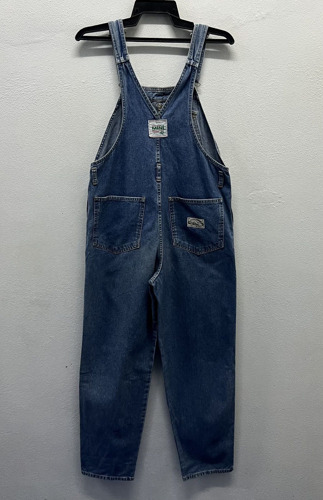 Big John × Vintage Vintage John Power MINI Denim Overalls Size US 35 - 2 Thumbnail