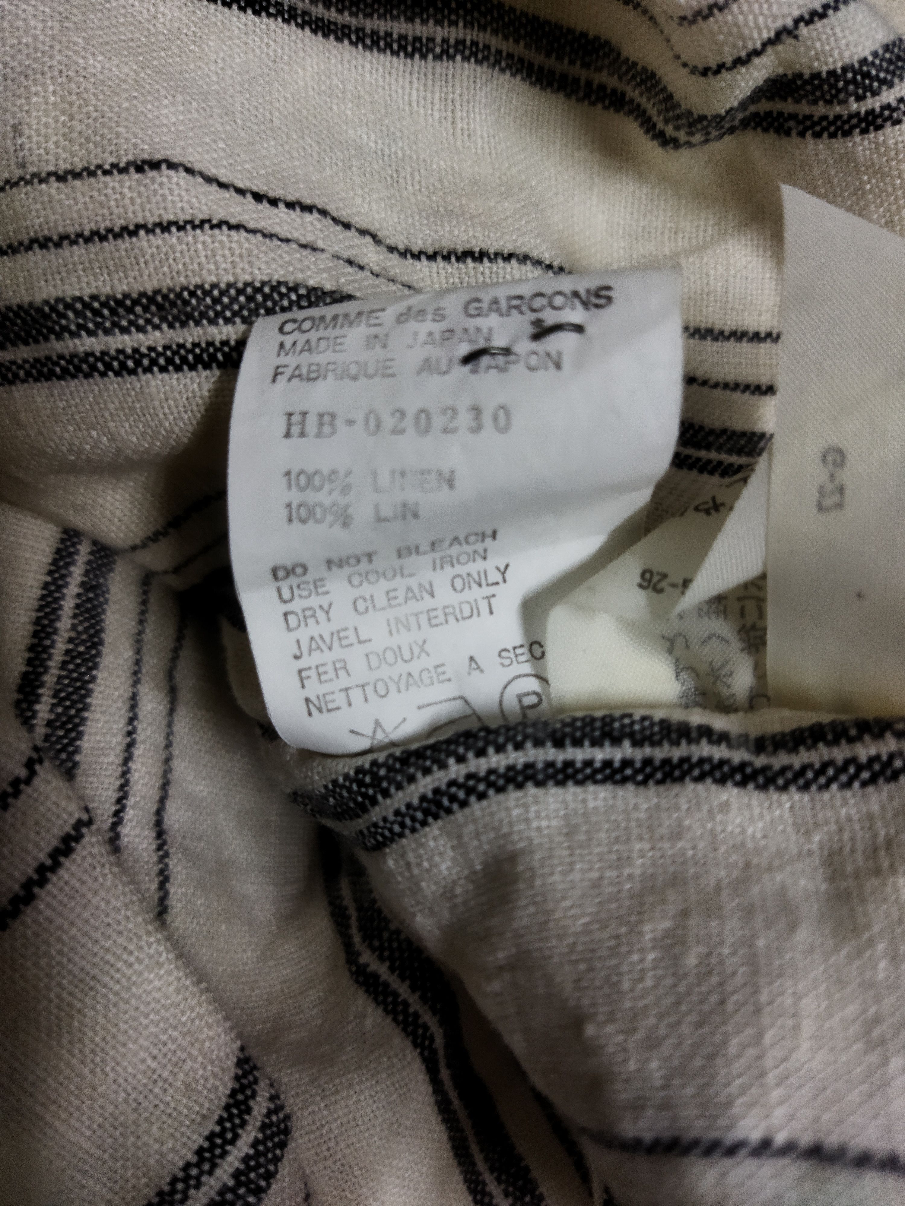 Comme des Garcons Vintage Comme Des Garçons Shirt Size US XL / EU 56 / 4 - 5 Thumbnail