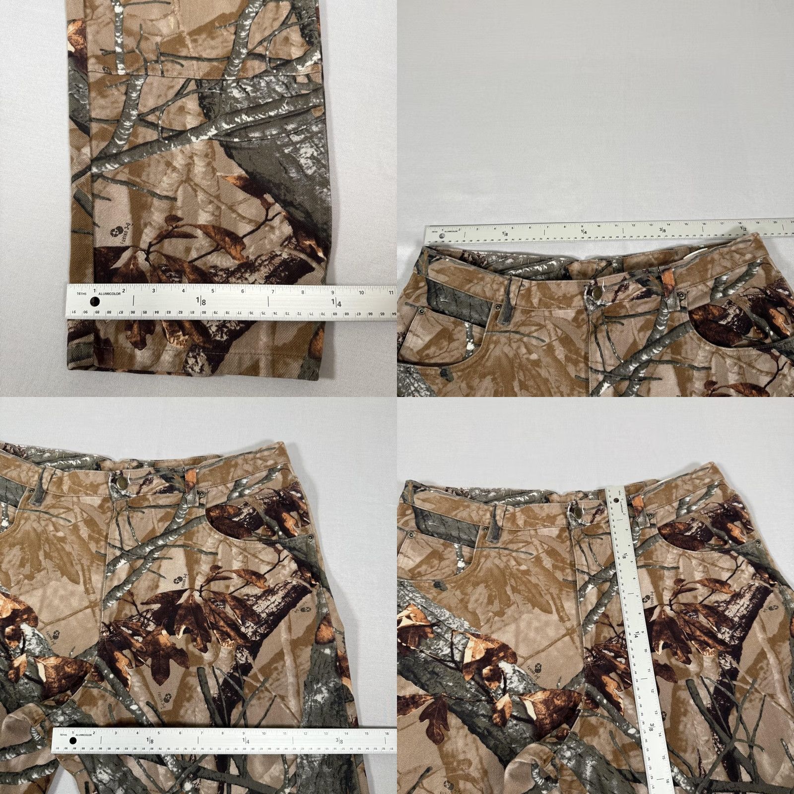 Wrangler Wrangler Jeans Mens 38x32 Camouflage Denim Straight Leg 5-Pocket Brown Green 3D Camo Hunting Authentic Jeans Mens Regular Size 38x32 Size US 38 / EU 54 - 8 Thumbnail