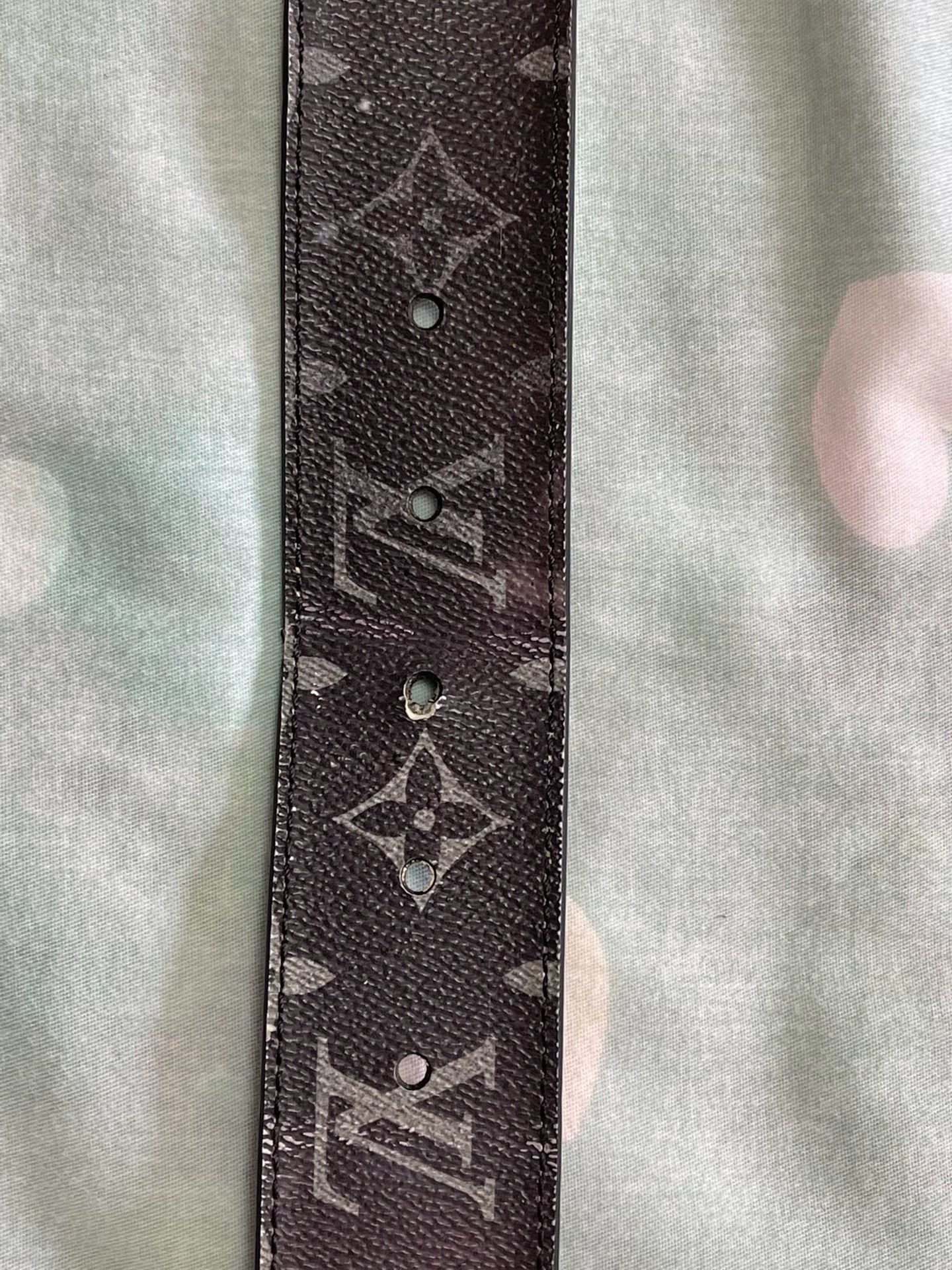 Louis Vuitton Louis Vuitton Runway Belt Black Men's 85 Size ONE SIZE - 4 Thumbnail