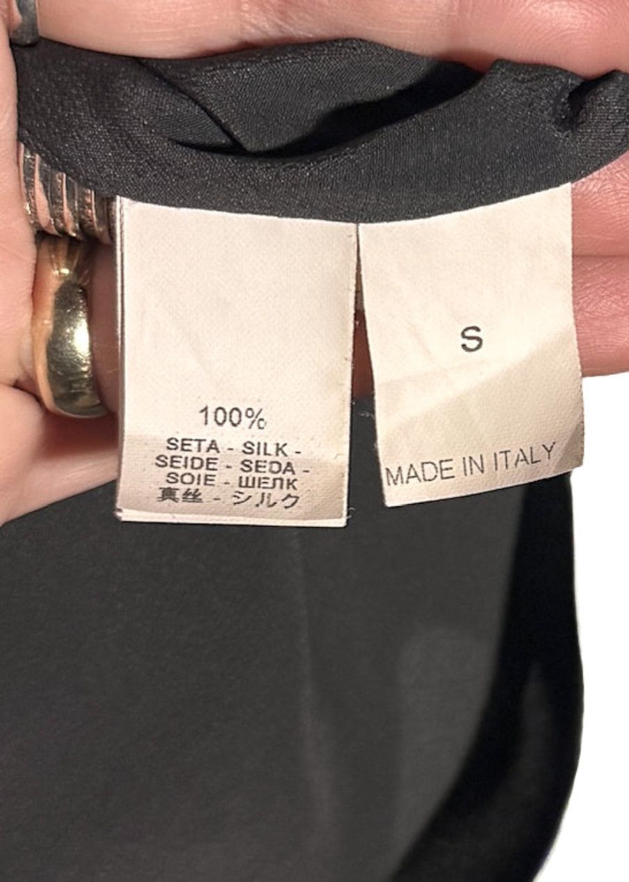 Brunello Cucinelli Brunello Cucinelli Grey Silk Tunic Long Sleeves Dress Size S / US 4 / IT 40 - 6 Thumbnail