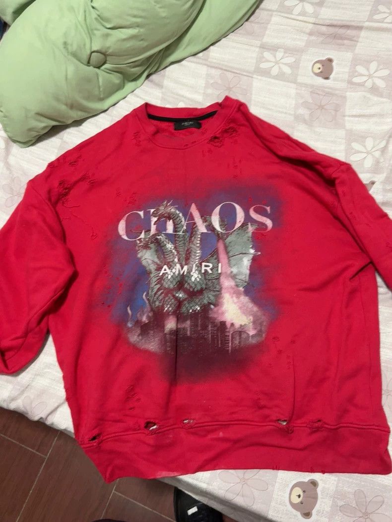 Amiri Amiri Kidora fidelity medium-size sweatshirt 2501-Nextarrow Size US M / EU 48-50 / 2 - 1 Thumbnail