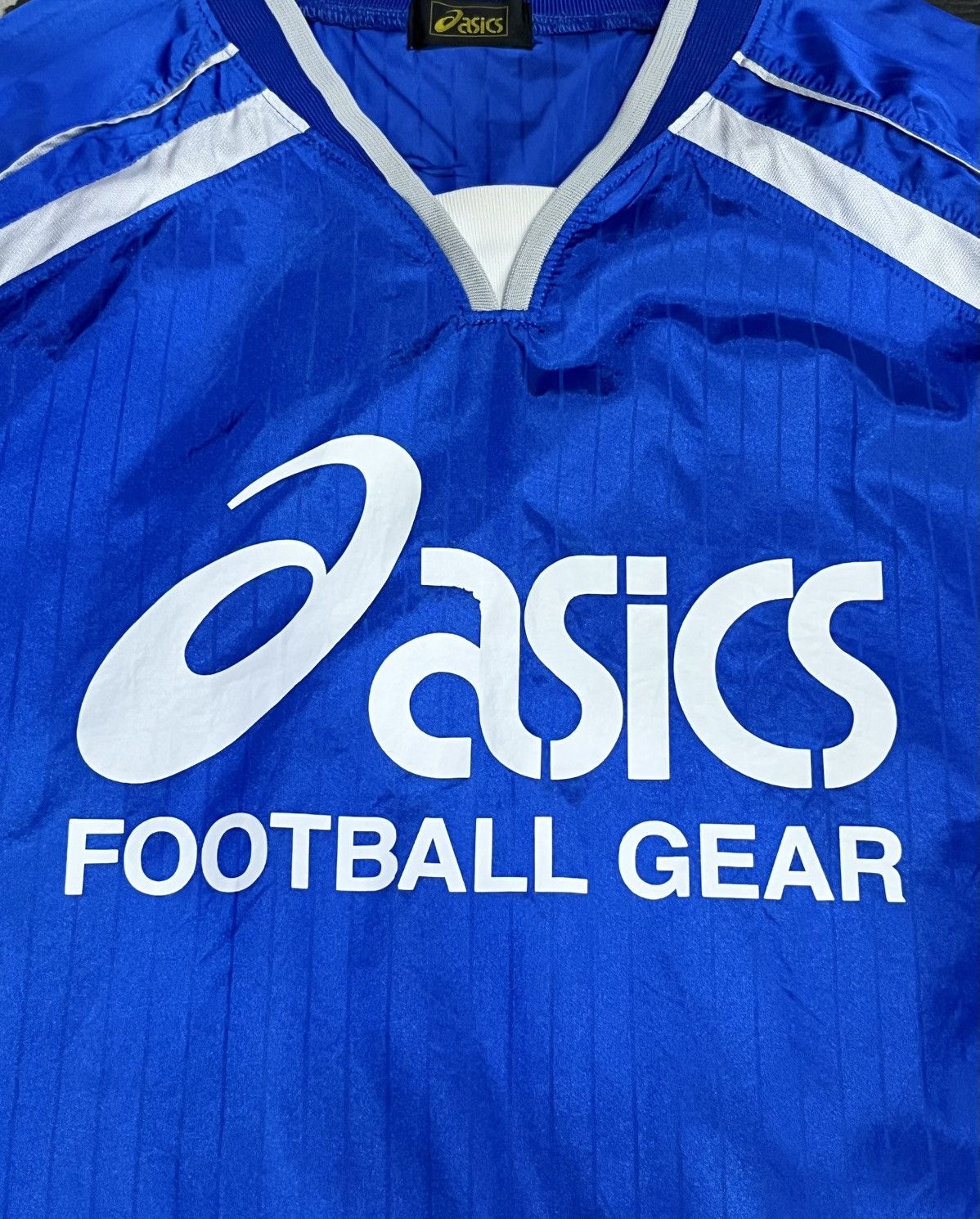 Asics 🔥 90’s ASICS FOOTBALL GEAR Big Spellout Trainer Windbreaker Size US M / EU 48-50 / 2 - 2 Thumbnail