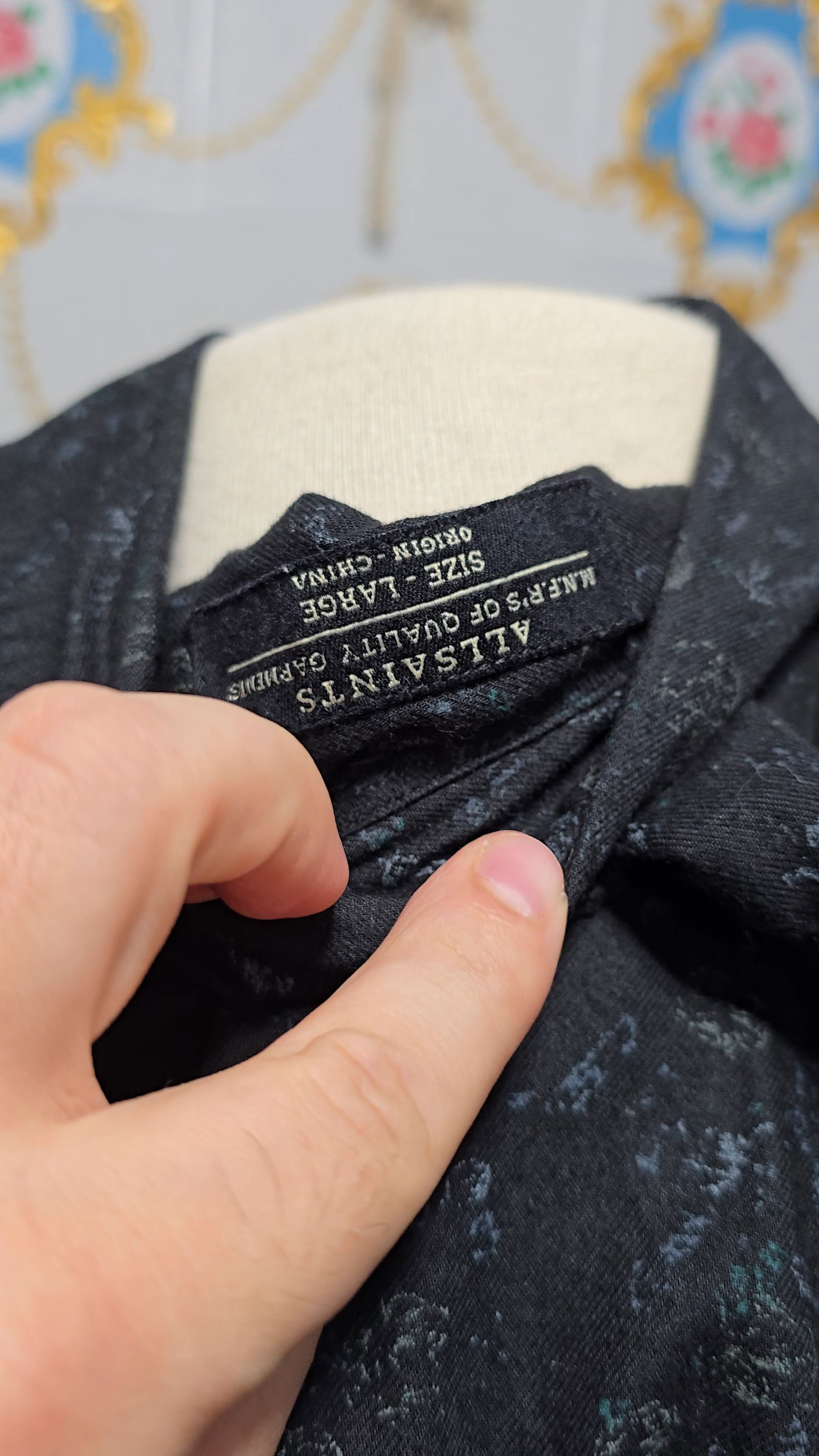Allsaints ALL SAINTS shirt men size Large ,VINTAGE BEAUTIFUL 😍 Size US L / EU 52-54 / 3 - 10 Thumbnail