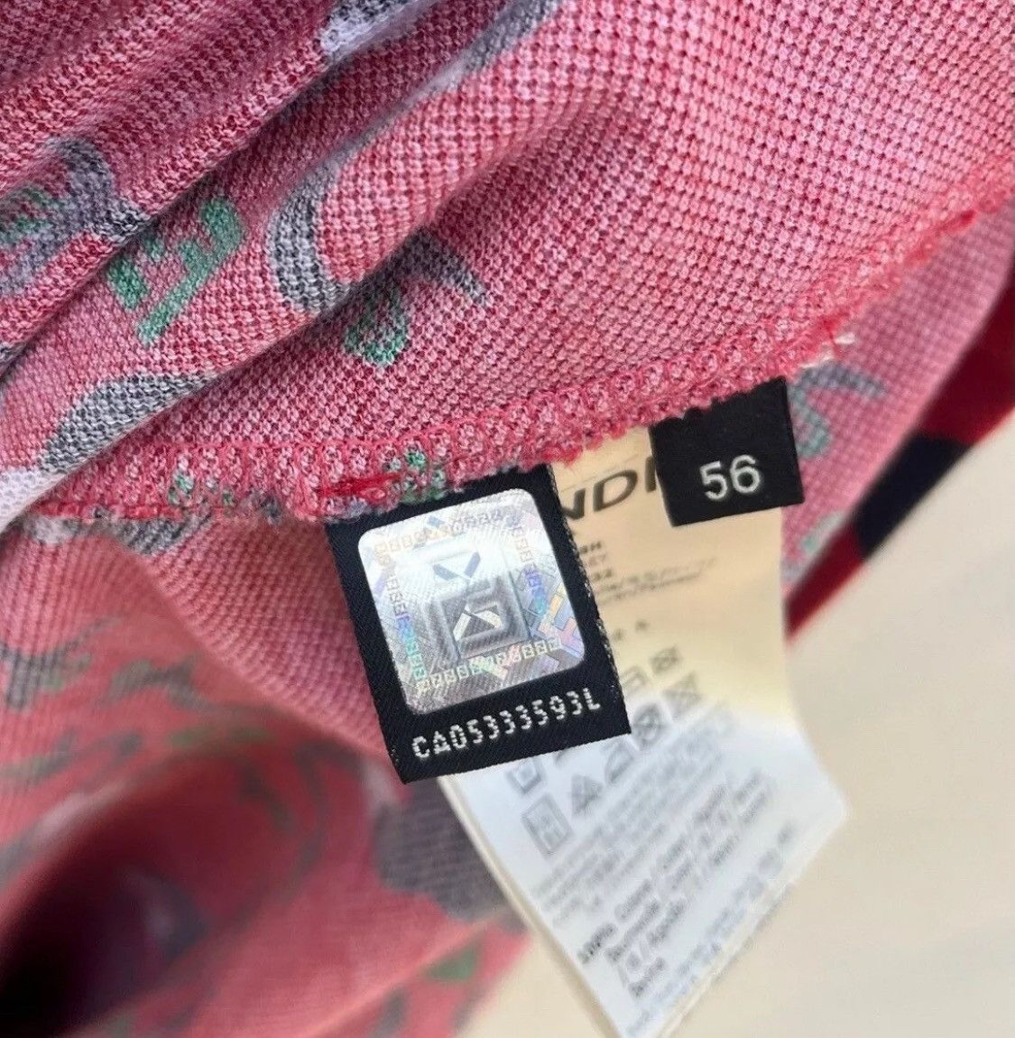 Fendi Rare Fendi polo Size US XL / EU 56 / 4 - 9 Thumbnail