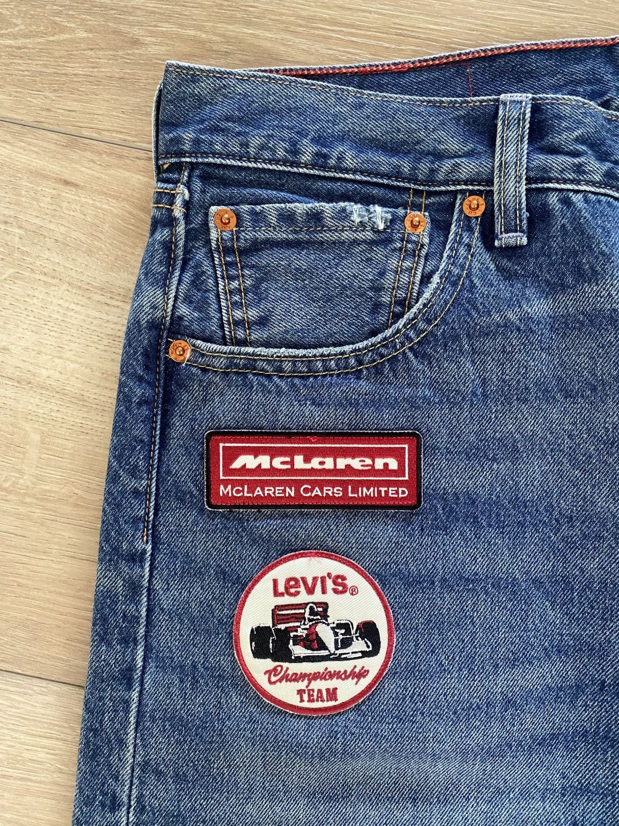Levi's Levi’s x McLaren 501s Size US 33 - 4 Thumbnail