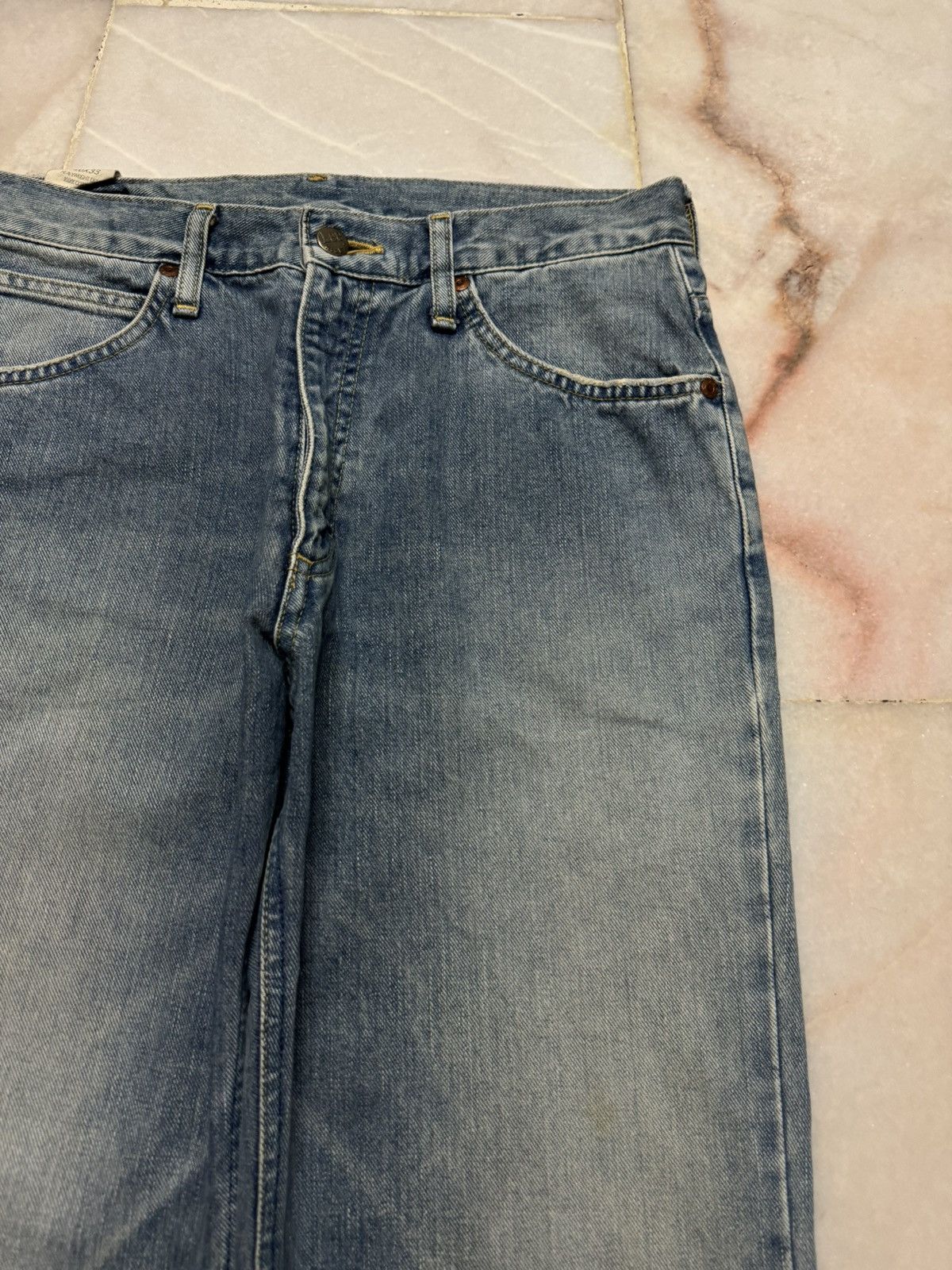 Lee 💥BAGGY💥90's LEE MUD WASHED HEAVYWEIGHT DENIM INSANE STYLE Size US 28 / EU 44 - 7 Thumbnail