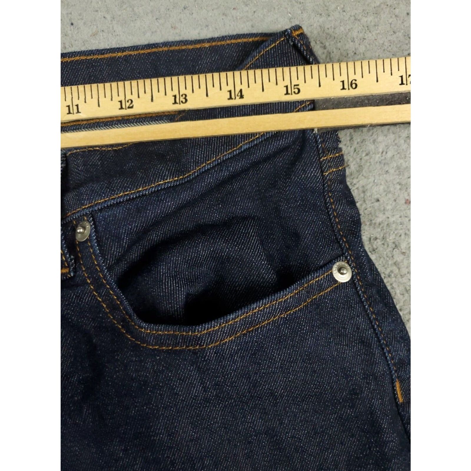 Everlane Everlane Mens Blue Skinny Straight Leg Jeans 30x29 Regular Size US 30 / EU 46 - 4 Thumbnail