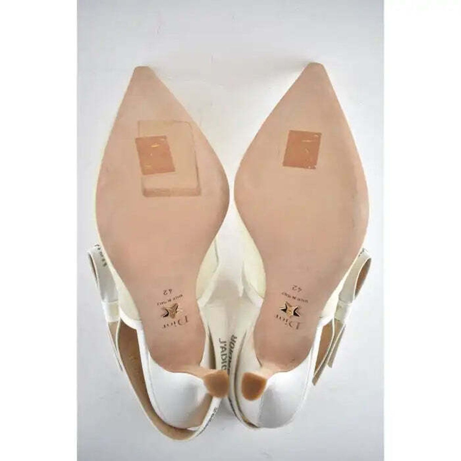 Dior Dior Jadior Crystal Ribbon Slingback Sandal Heel Pump 42 Size US 12 / IT 42 - 12 Thumbnail
