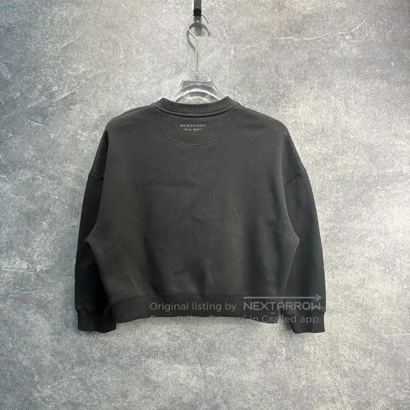 Burberry Burberry Black Cotton Women's Sweatshirt. Size M / US 6-8 / IT 42-44 - 2 Thumbnail