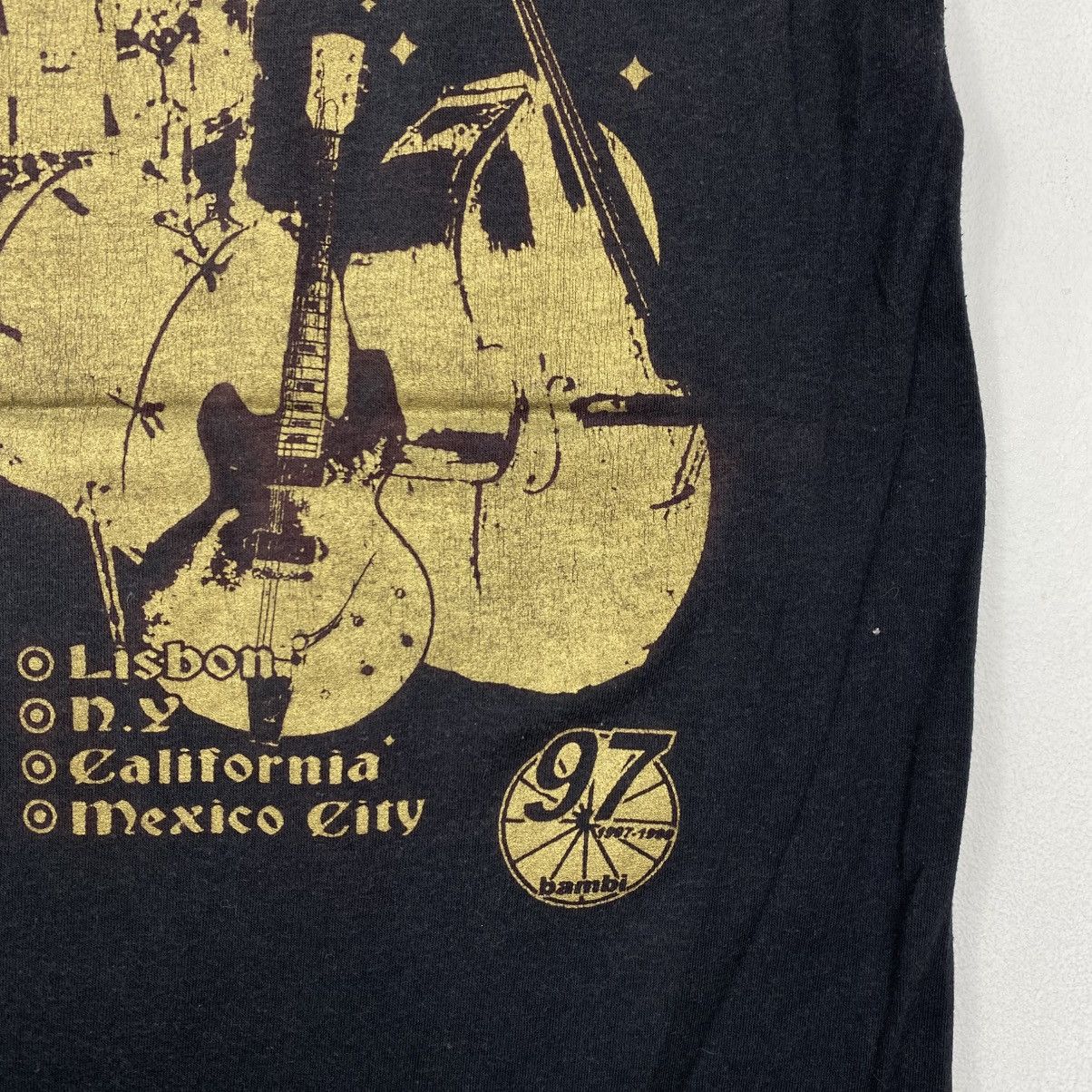 Band Tees Bambi Rock Tokyo Tour Graphic Tee Black S Punk Alt Aesthetic Size US S / EU 44-46 / 1 - 6 Thumbnail