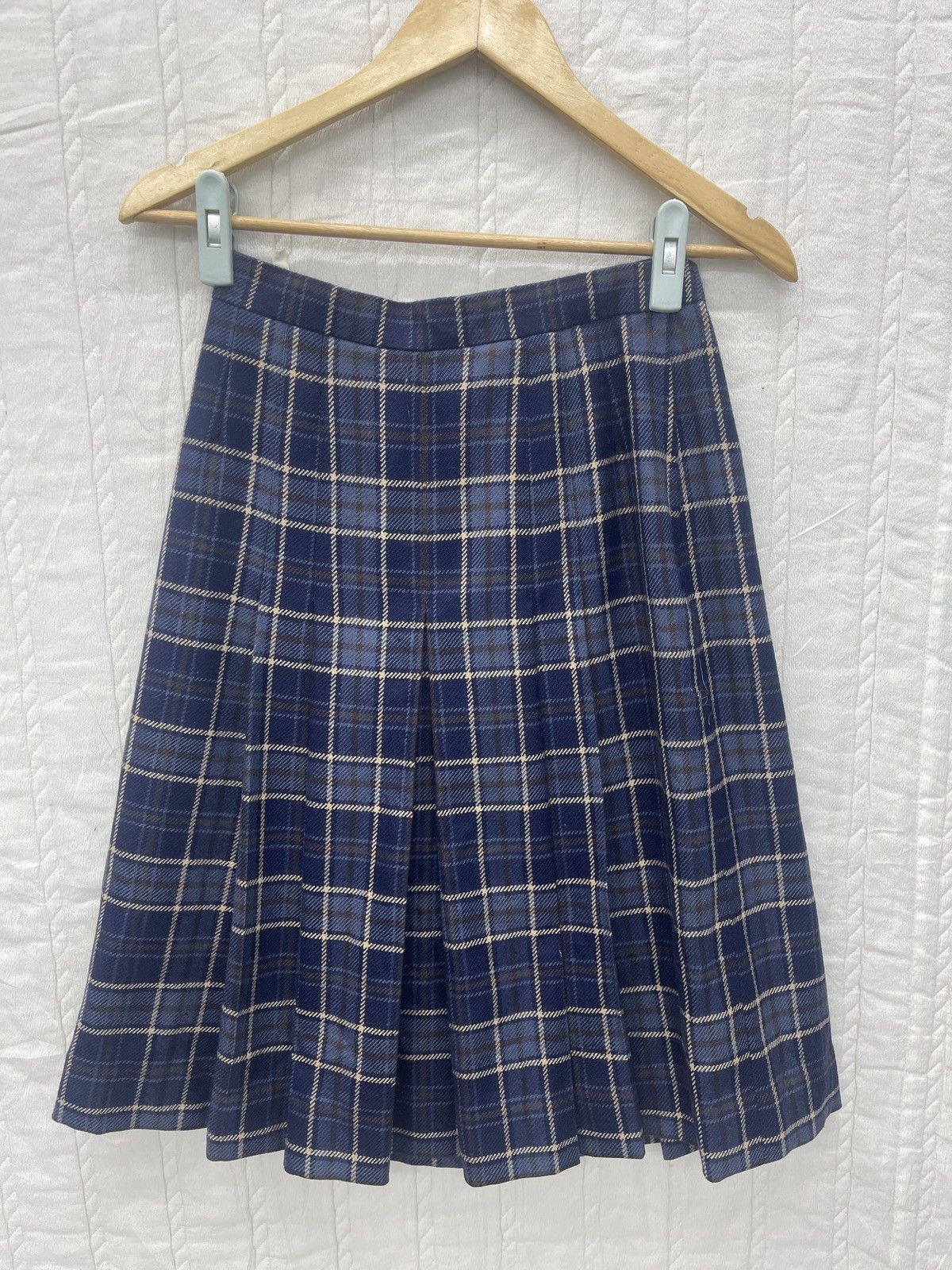 DAKS STEALS💥DAKS LONDON WOOL SKIRT TARTANS Size 25" / US 0 / IT 36 - 1 Thumbnail
