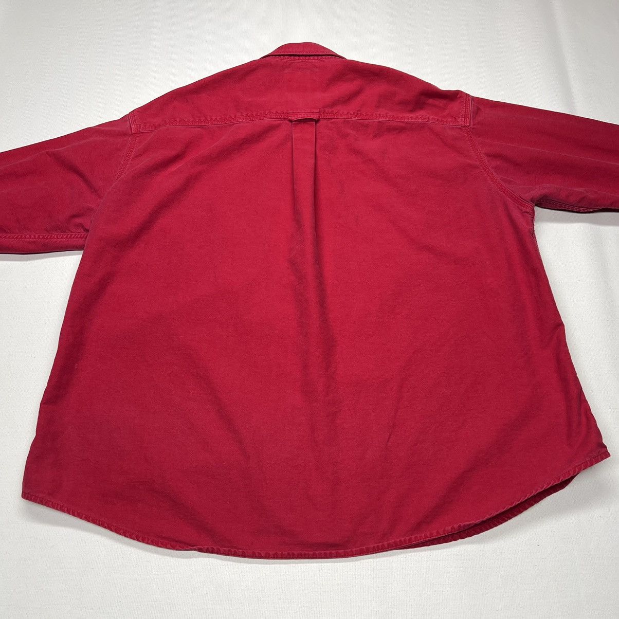 Vintage × Woolrich Woolen Mills VTG Woolrich Chamois Flannel Shirt Red Button Long Sleeve Size US XXL / EU 58 / 5 - 11 Thumbnail